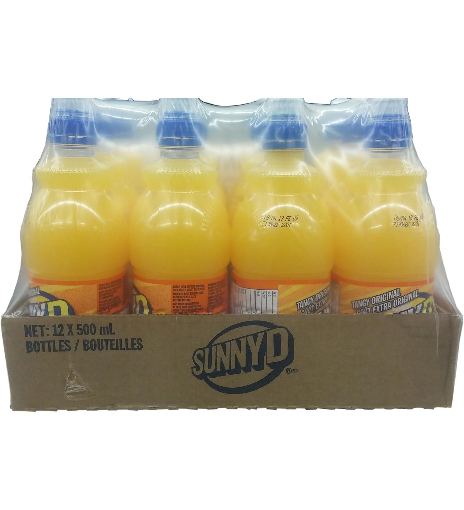 Sunnyd D Tangy Original (12 x 500ml) 6000ml