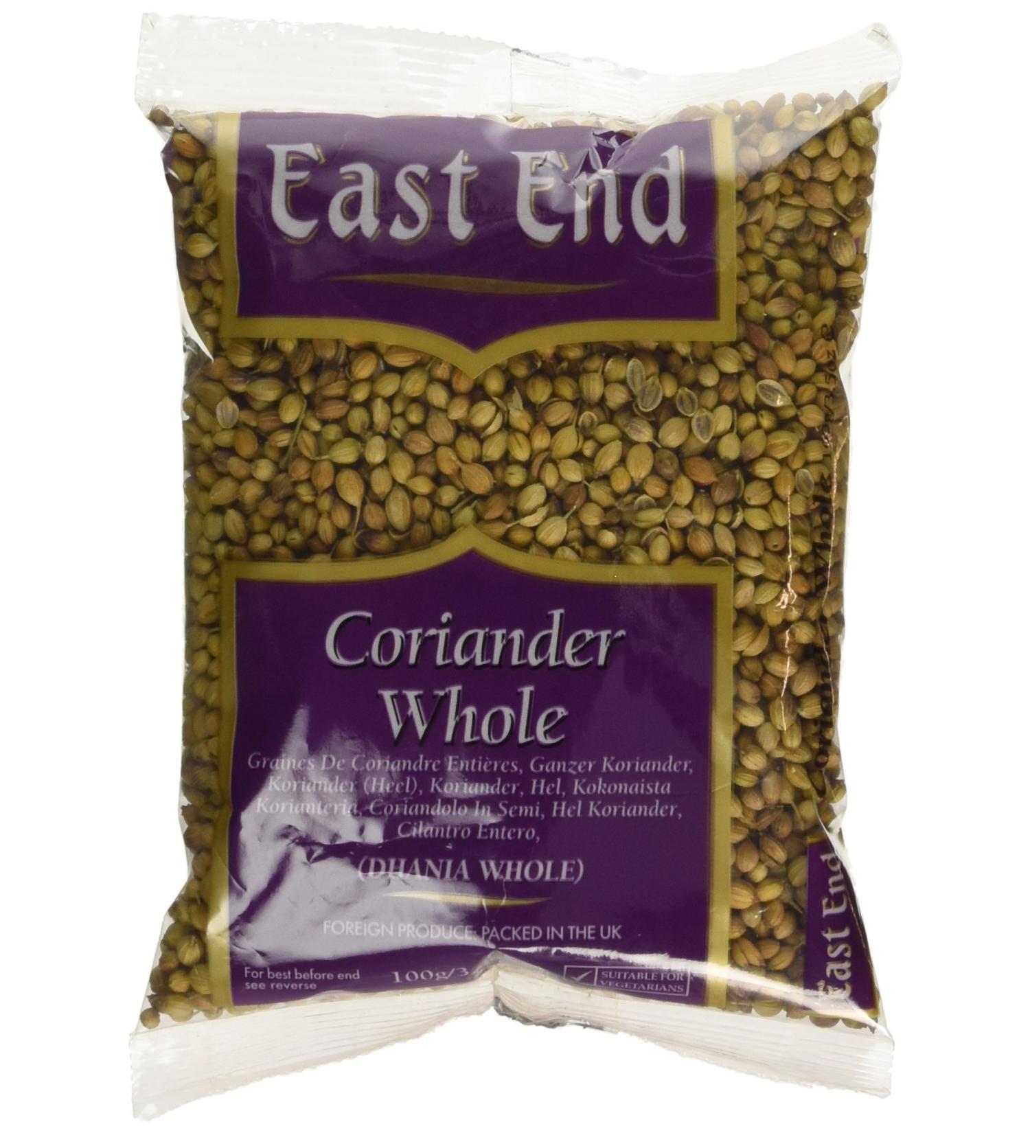 East End Whole coriander 100 g - Buy Online on GoSupps.com
