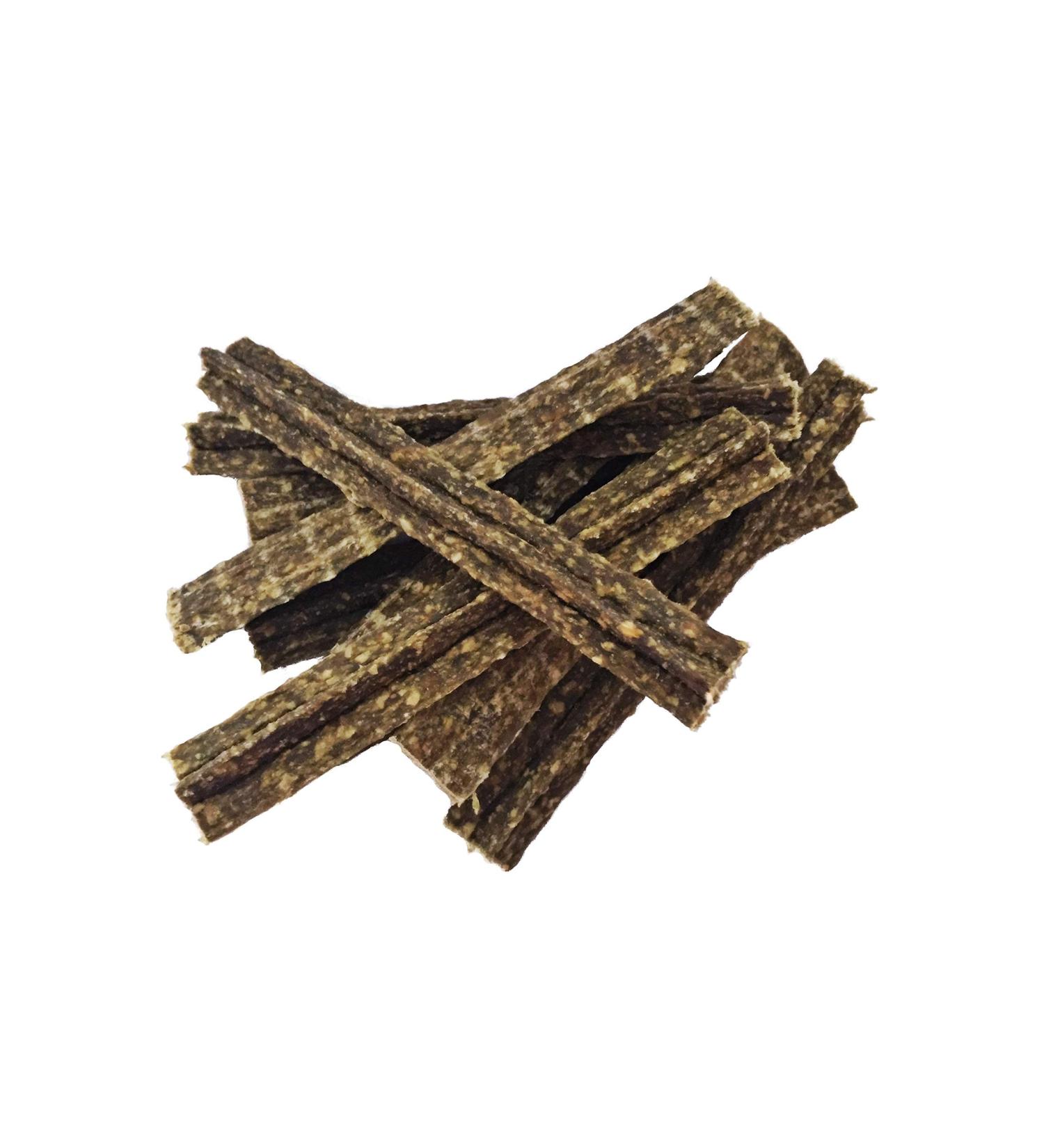 Bounce and Bella Chewy Chicken Beef & Green Tea Dog Treats - Natural 3-Ingredient Healthy Snack for Puppies 8 Weeks+ | 3 Pack - Buy Online on GoSupps.com