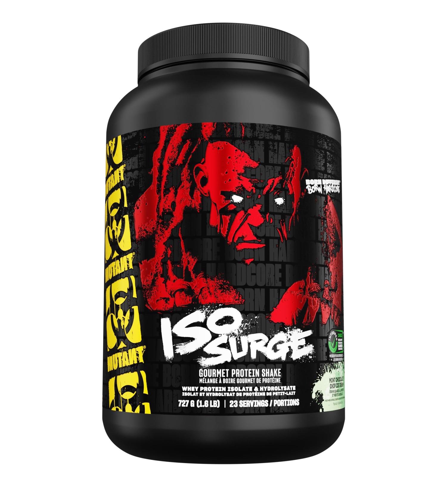 MUTANT ISO SURGE Mint Chocolate Chip 727 g (1.6 lbs) Mint Chocolate Chip 727 g (Lot de 1) - Buy Online on GoSupps.com