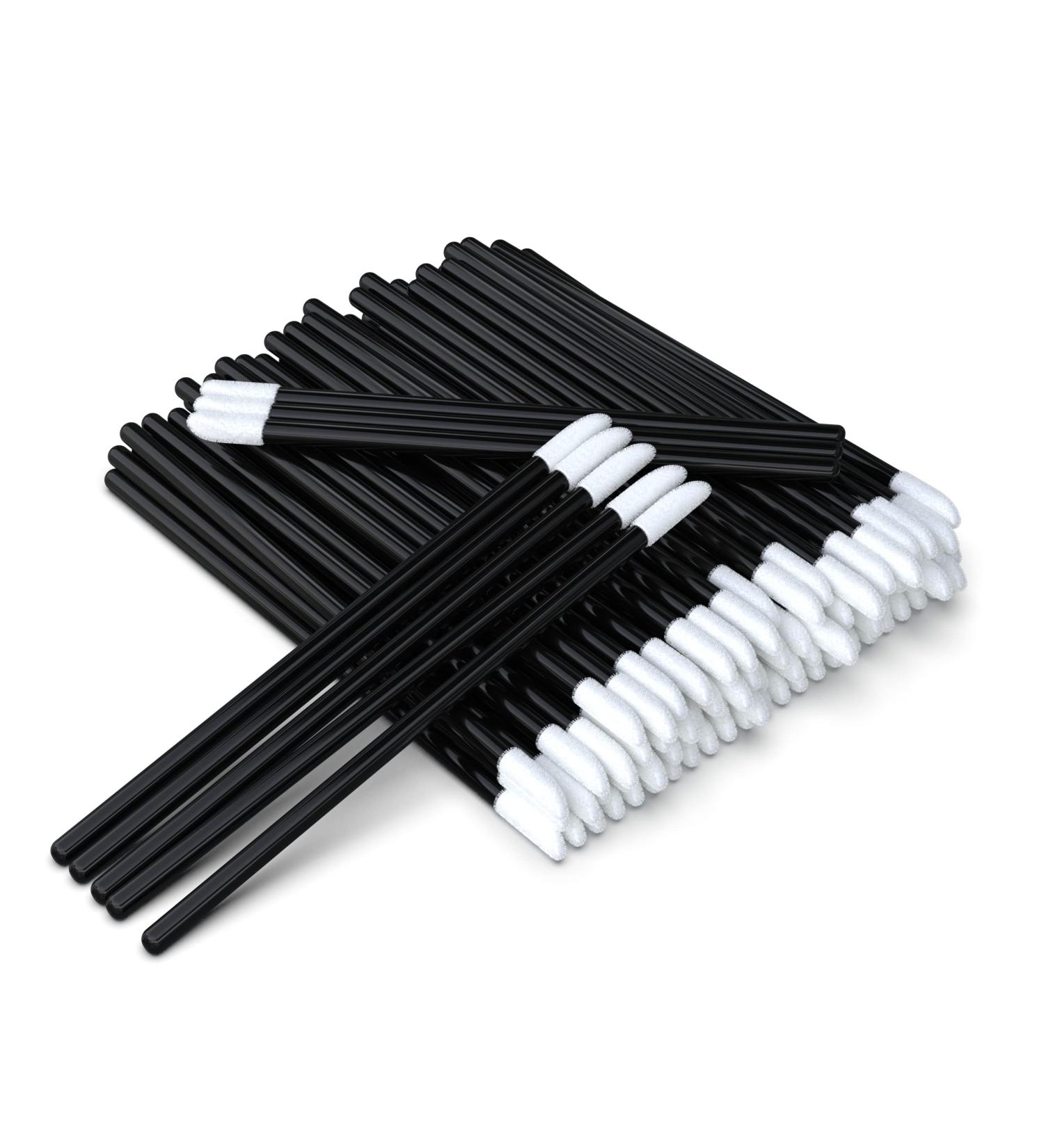 Stelone 200 Disposable Lip Brushes - Lint-Free Lip Wands for Makeup - 200 Count - Buy Online on GoSupps.com