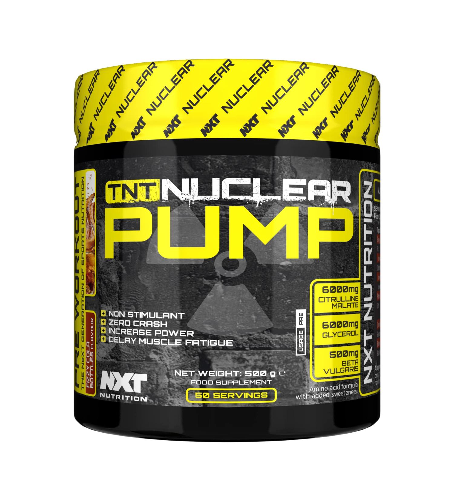 NXT Nutrition TNT Pump - Sparkling Coke Bottles | Boost Energy & Performance | International Shipping Available - Buy Online on GoSupps.com