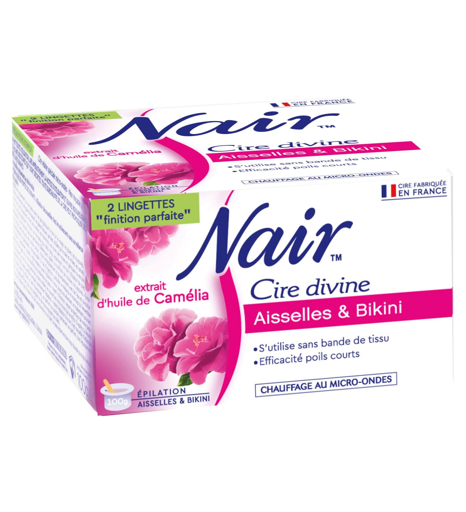 Buy Nair Divine Wax - Orchid Armpits & Bikini | Silky Smooth Skin | International Shipping - Buy Online on GoSupps.com