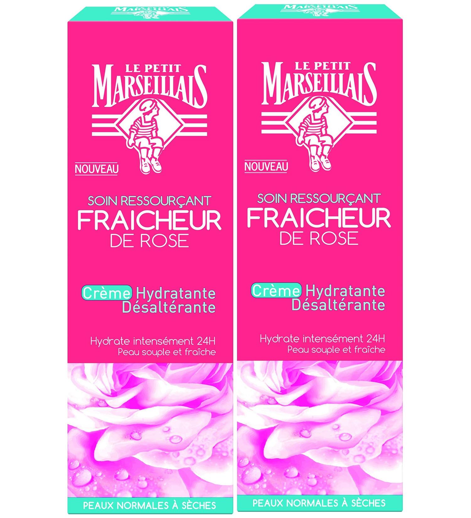 Le Petit Marseillais Le Petit Marseillais - Refreshing Rose Hydrating Moisturizer 50ml Jar - Pack of 2 - Buy Online on GoSupps.com
