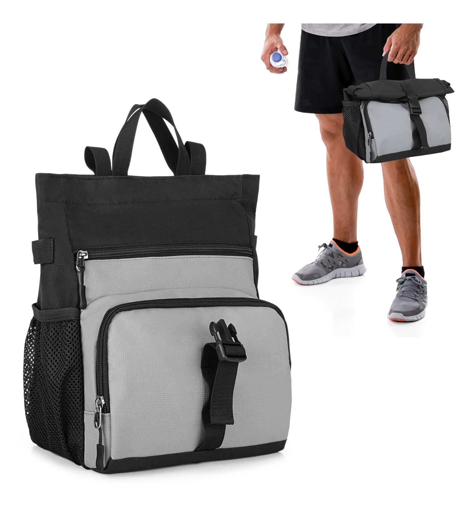 PGMOON CHALK BAG | Large Climbing & Bouldering Bag for Beginners & Advanced | Magnetic Lock Multiple Pockets & Brush Holders (Patent Design) - Shop Now! - Buy Online on GoSupps.com