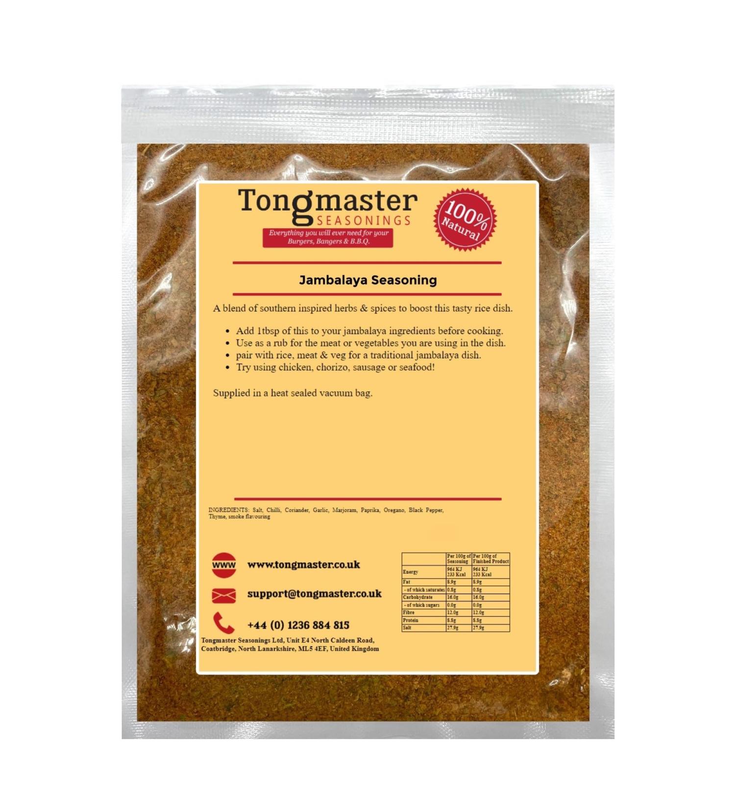 Jambalaya Seasoning - Spice Blend - 100g - Buy Online on GoSupps.com
