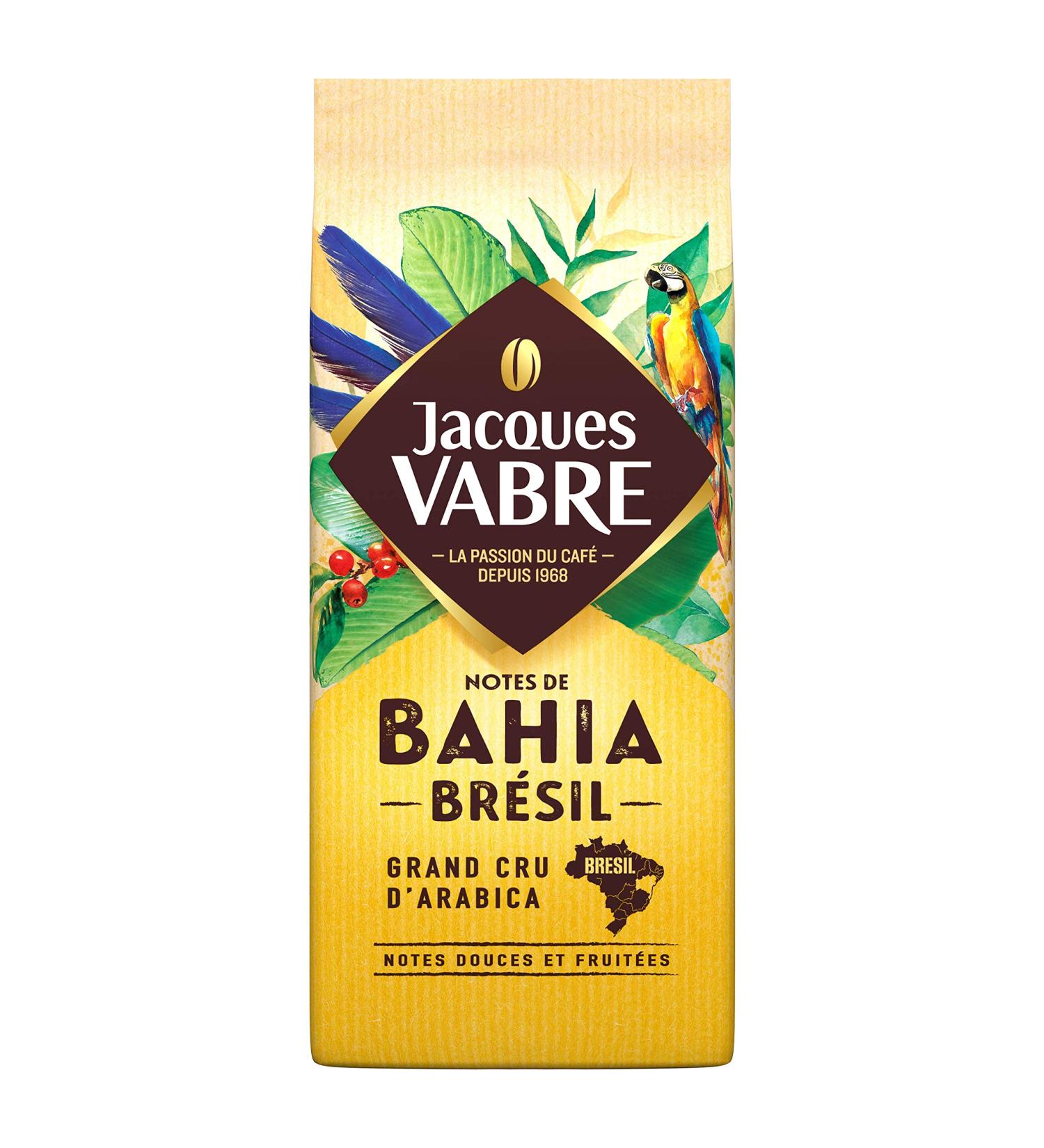 Jacques Vabre Bahia Ground Coffee Origin Brazil 250g - Buy Online on GoSupps.com