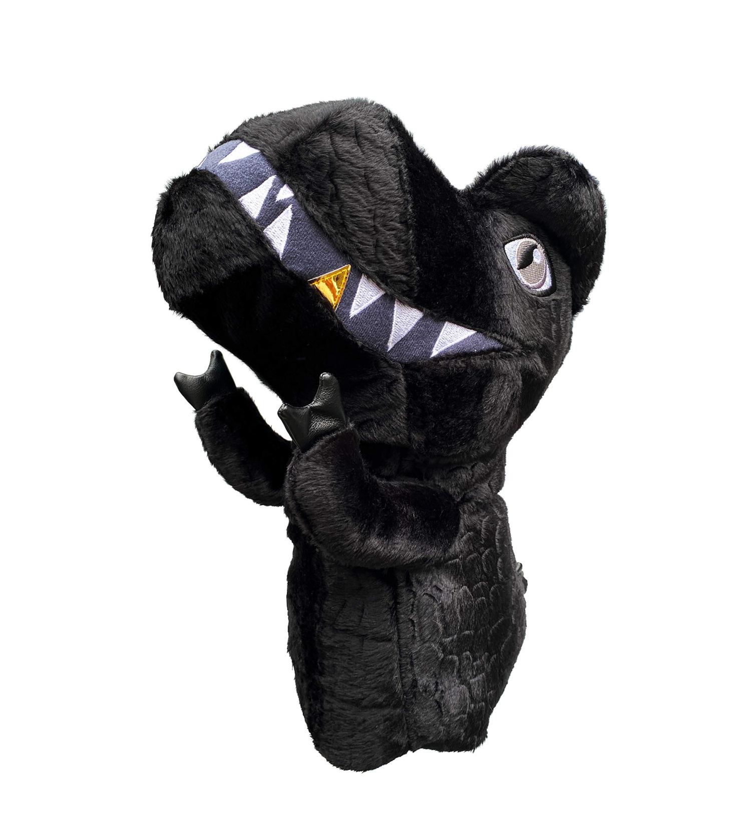 Dinofactory T-Rex Golf Head Cover - Black Dinosaur Driver Headcover - Buy Online on GoSupps.com
