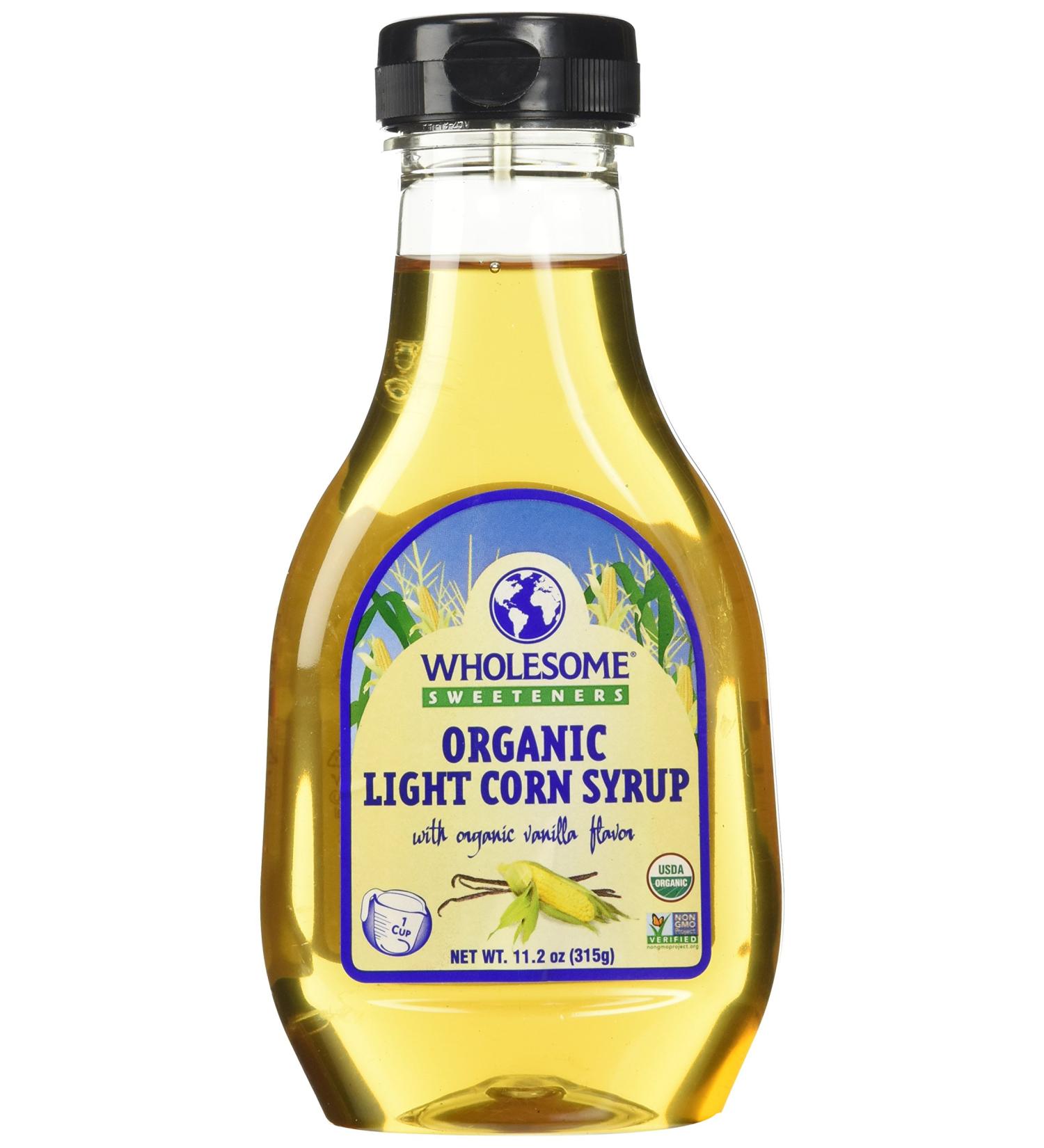 Organic Light Corn Syrup - Wholesome Sweeteners - 11.2 oz - Buy Online on GoSupps.com