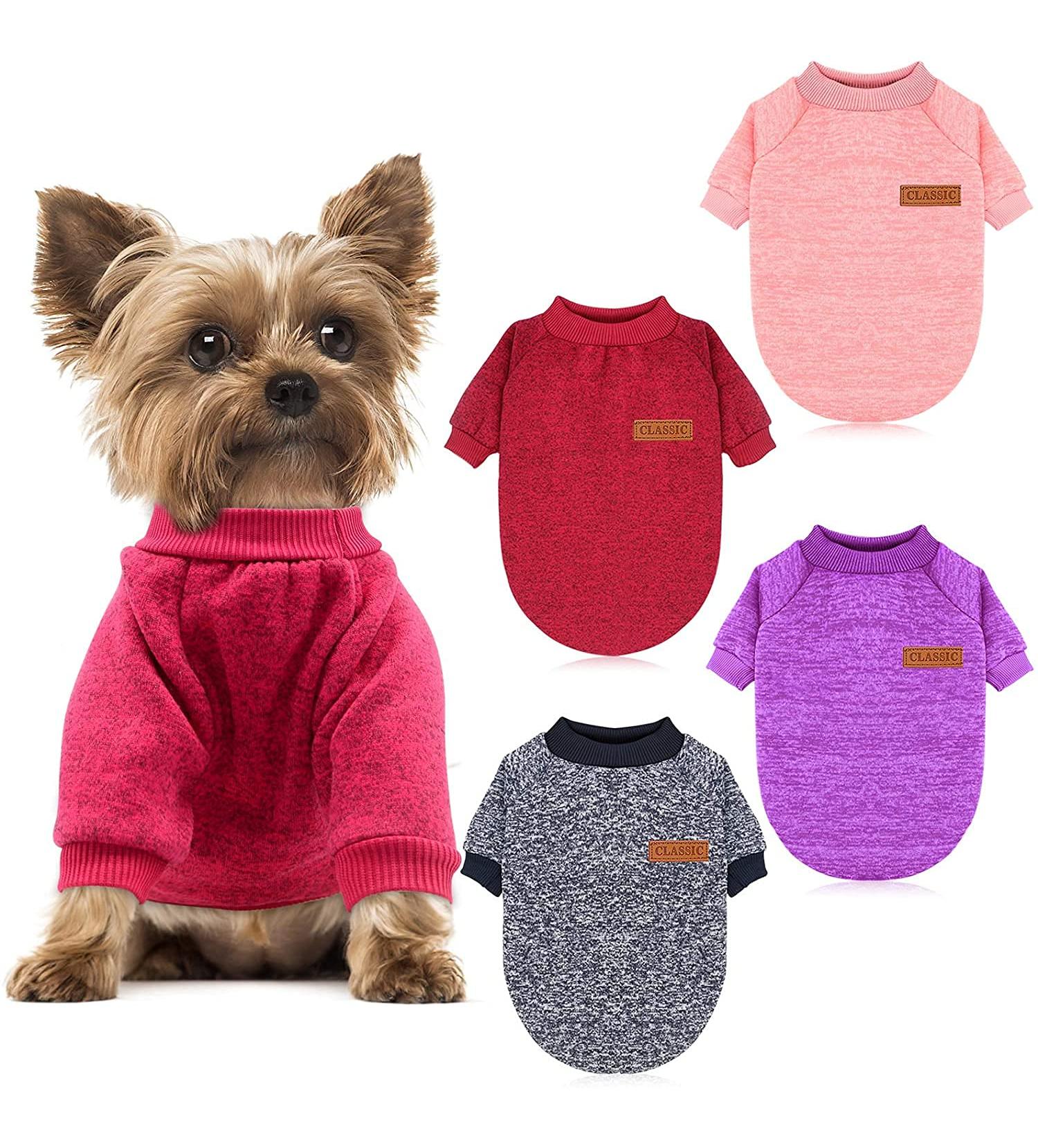 Hylyun Small Dog Sweater - Classic Knitwear for Winter - XX-Large - Buy Online on GoSupps.com