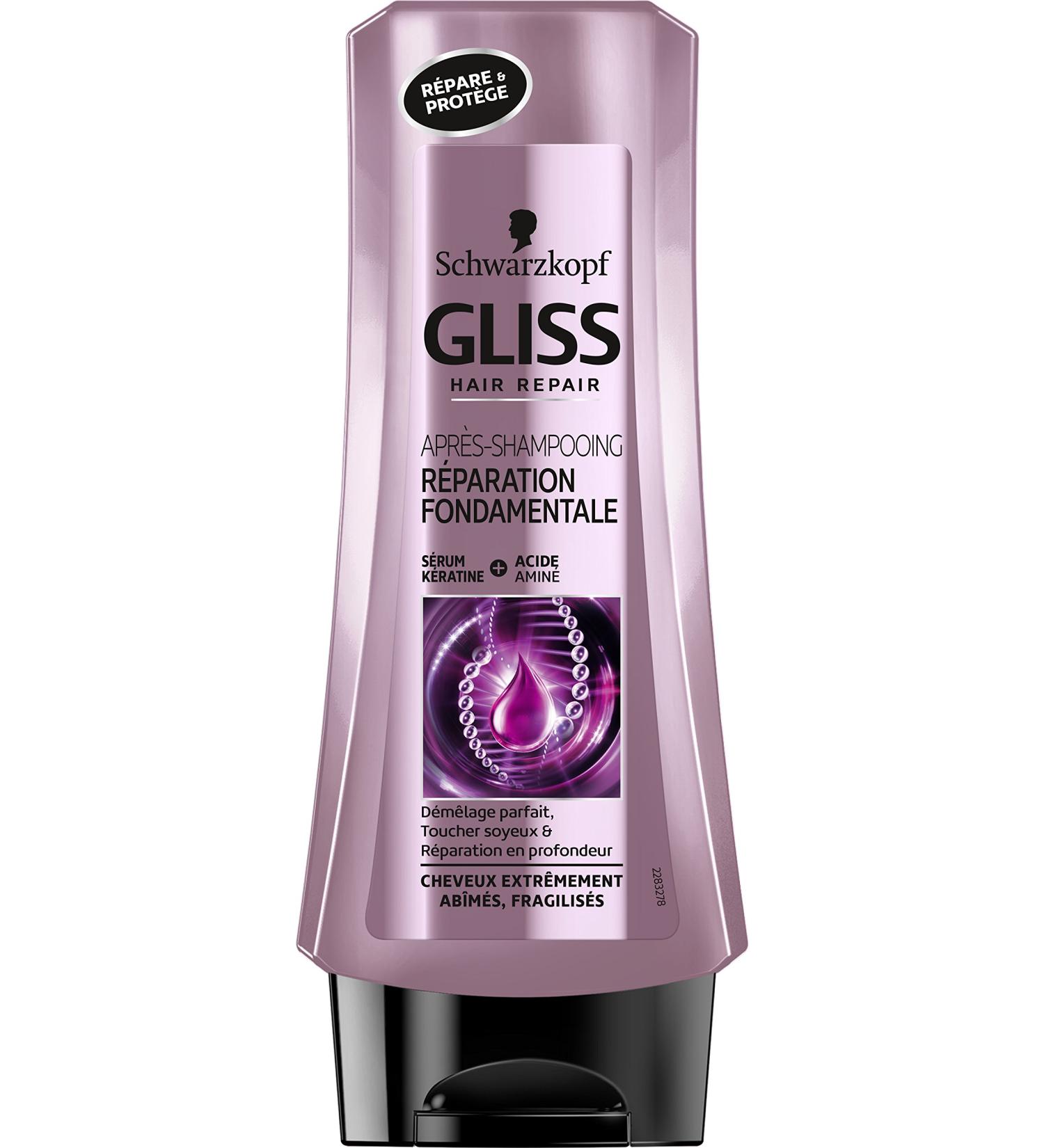 Schwarzkopf - Gliss - Conditioner - Fundamental Repair - 200 ml - Pack of 3 - Buy Online on GoSupps.com
