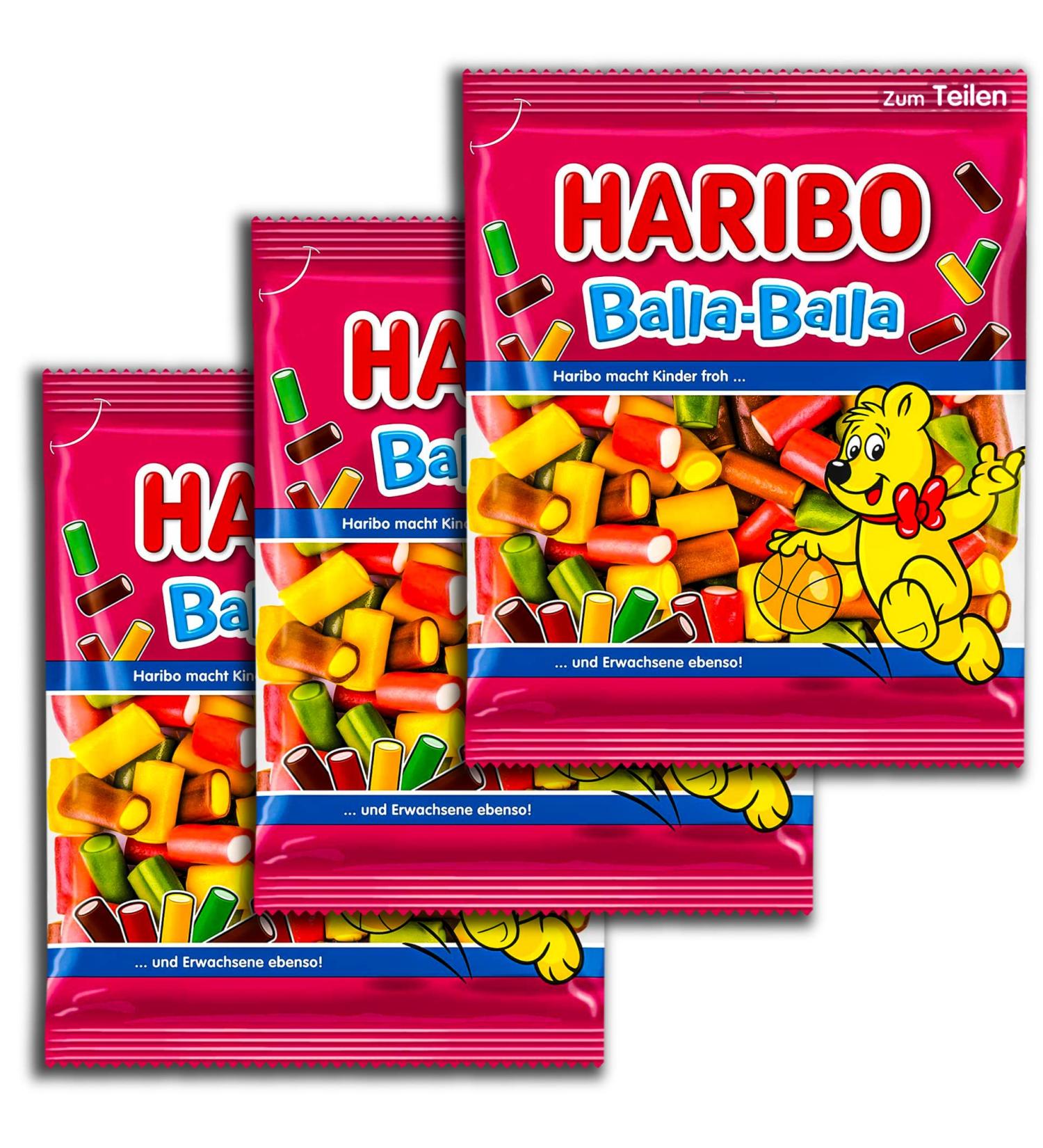 3 Pack Haribo Balla 3x 160g