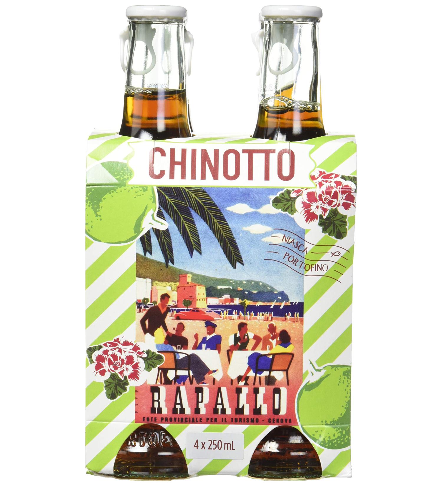 Niasca Portofino Chinotto Sparkling Chinotto Glass Bottle 250 ml (4 Count) - Buy Online on GoSupps.com
