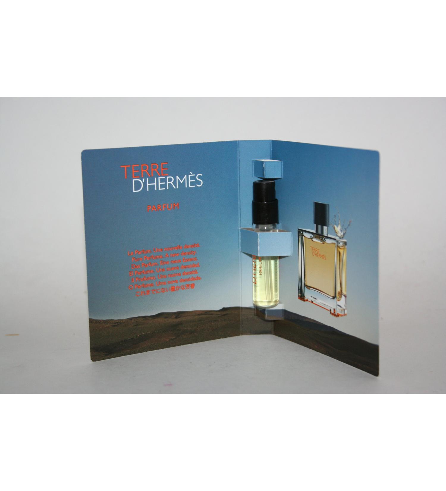 TERRE D'HERMES by Hermes 0.05 oz (1.5 ml) Pure Perfume Spray VIAL Men