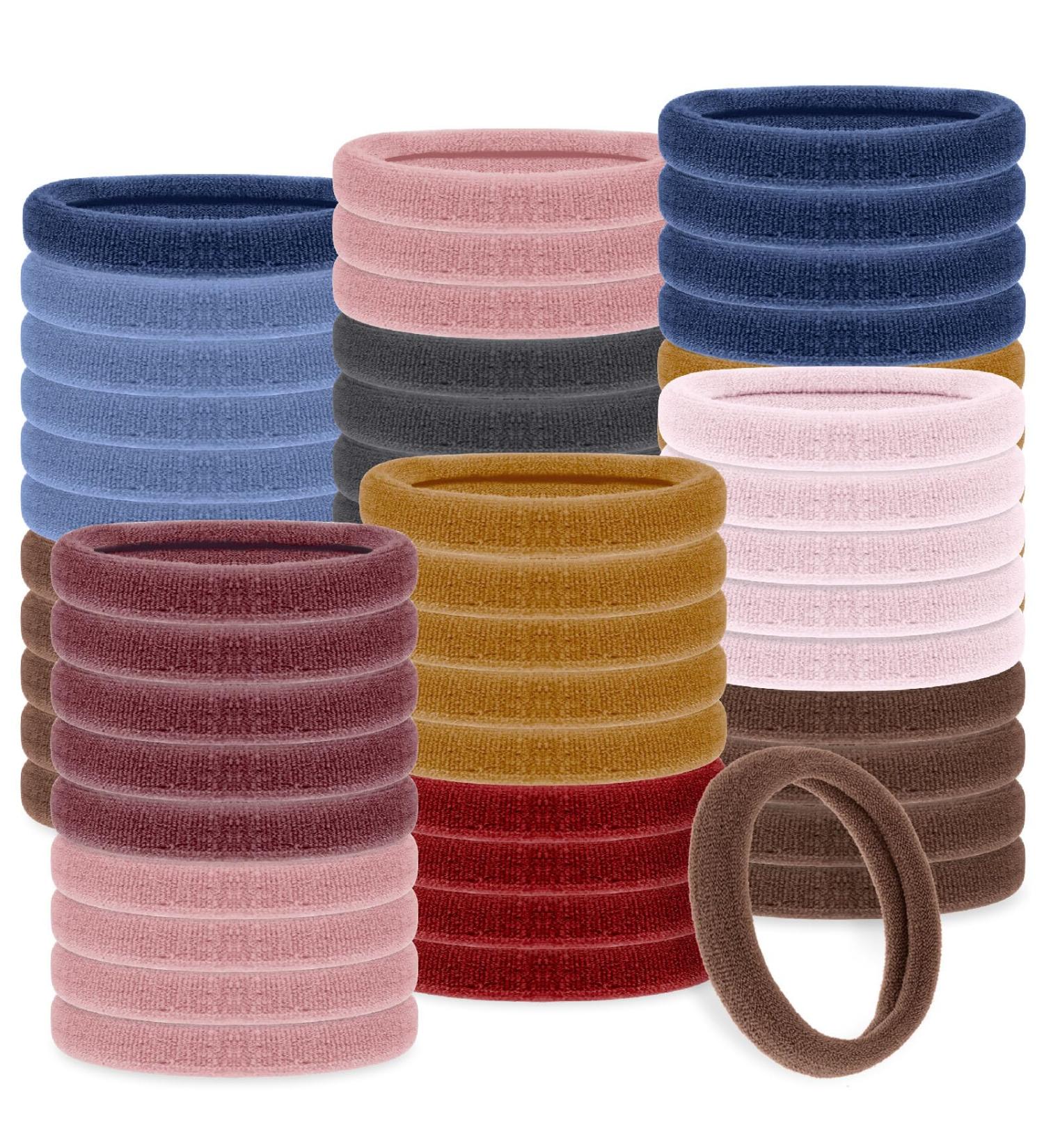Buy Cobee 100pcs Hair Ties for Women - Elastic Ponytail Holders & Hair Accessories (Kpop Style 4mm) - International Shipping Available - Buy Online on GoSupps.com