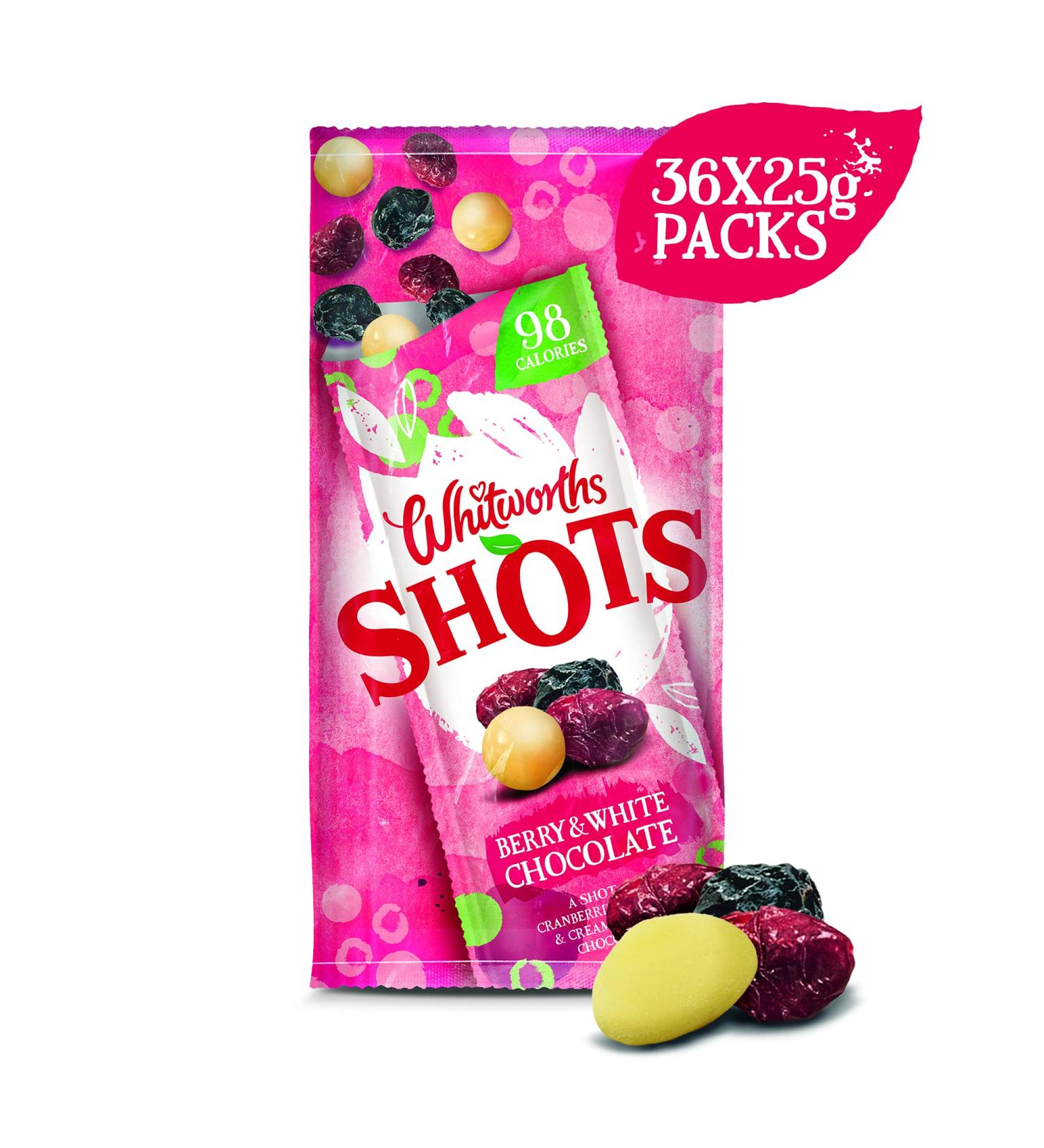 WHITWORTHS Shot (Berry & White Chocolates 36) - Buy Online on GoSupps.com