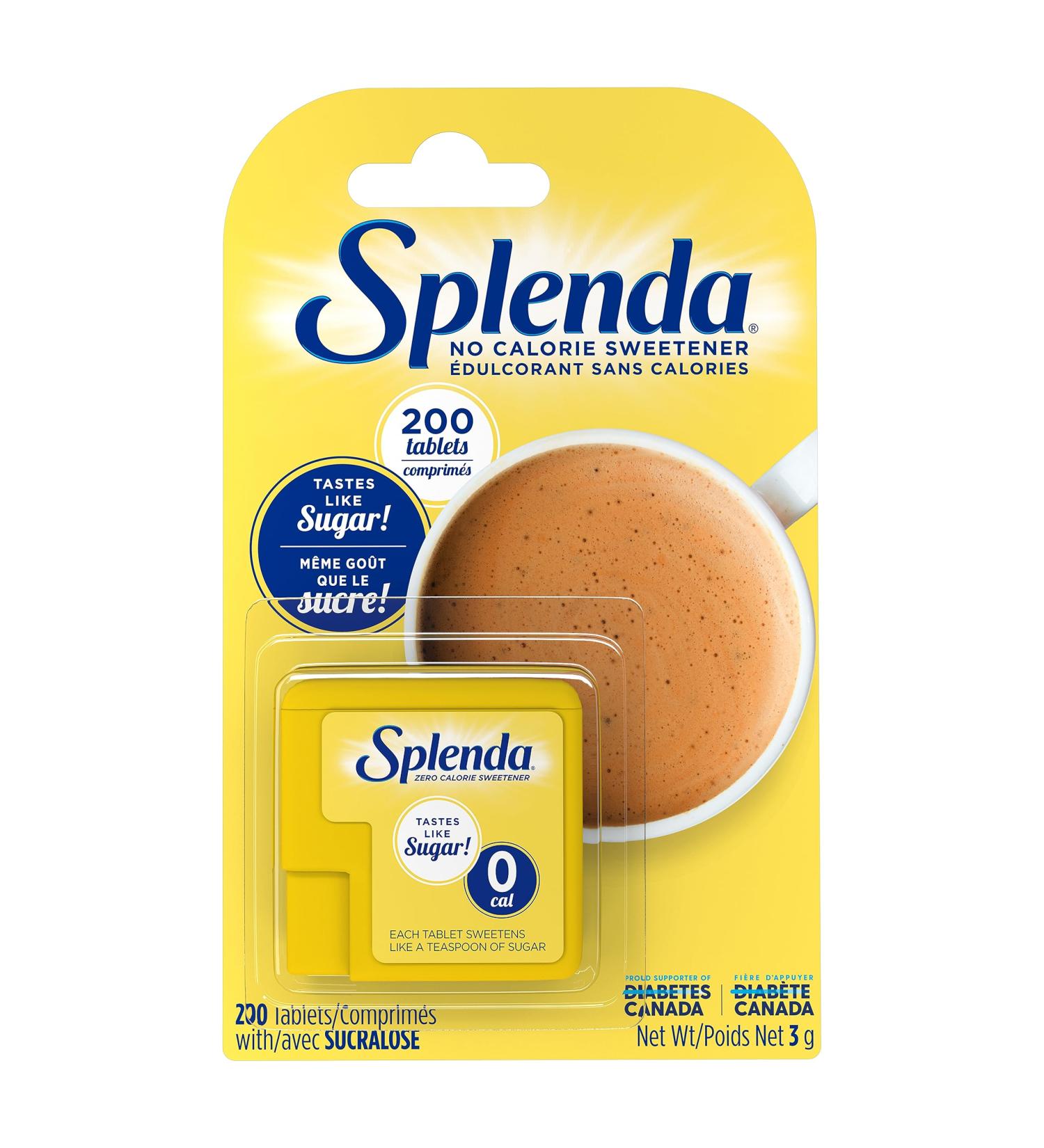 SPLENDA No Calorie Sweetener Minis 200ct - Buy Online on GoSupps.com