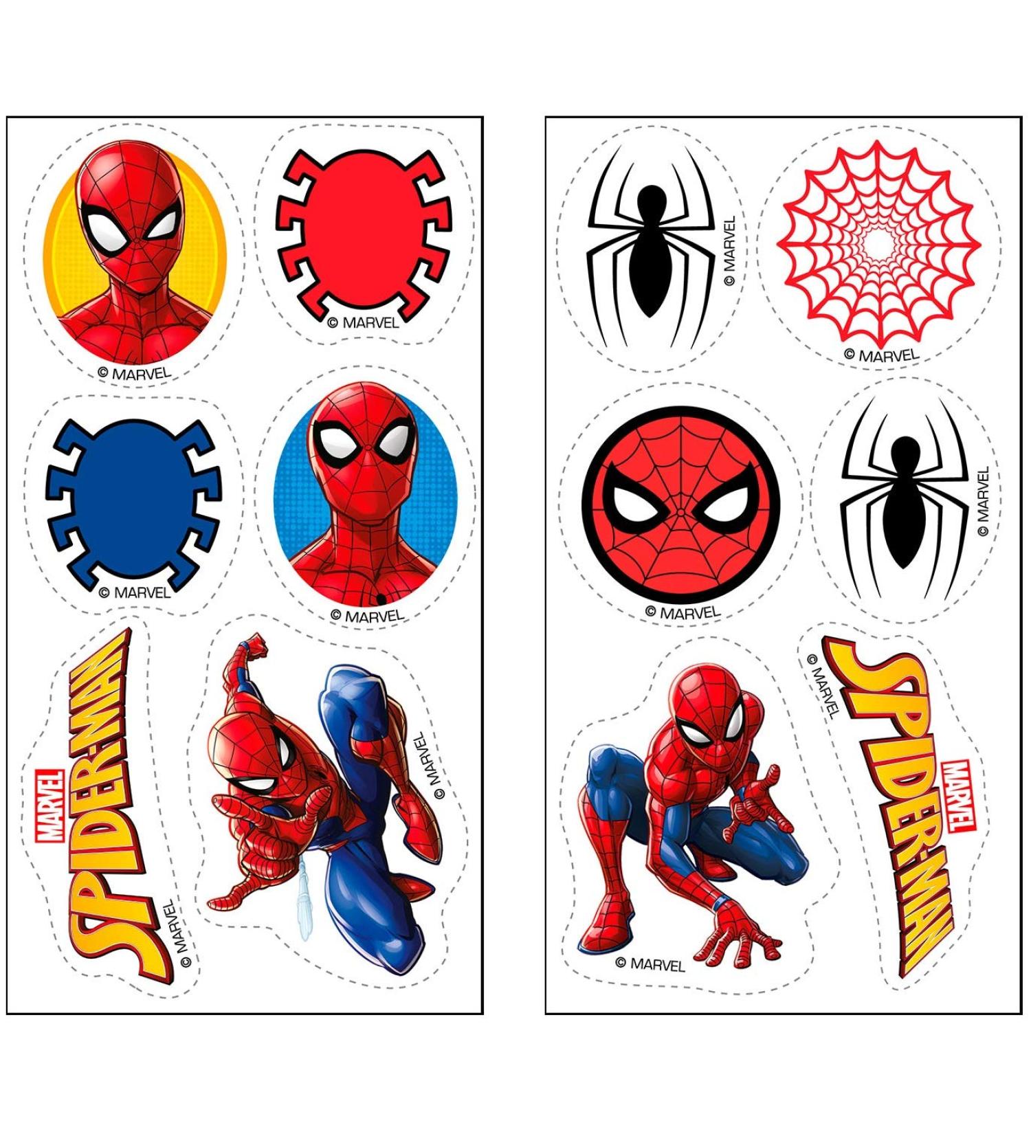 Dekora 231358 for Spiderman Fans Edible Cake Cupcake Decorations Sugar Free