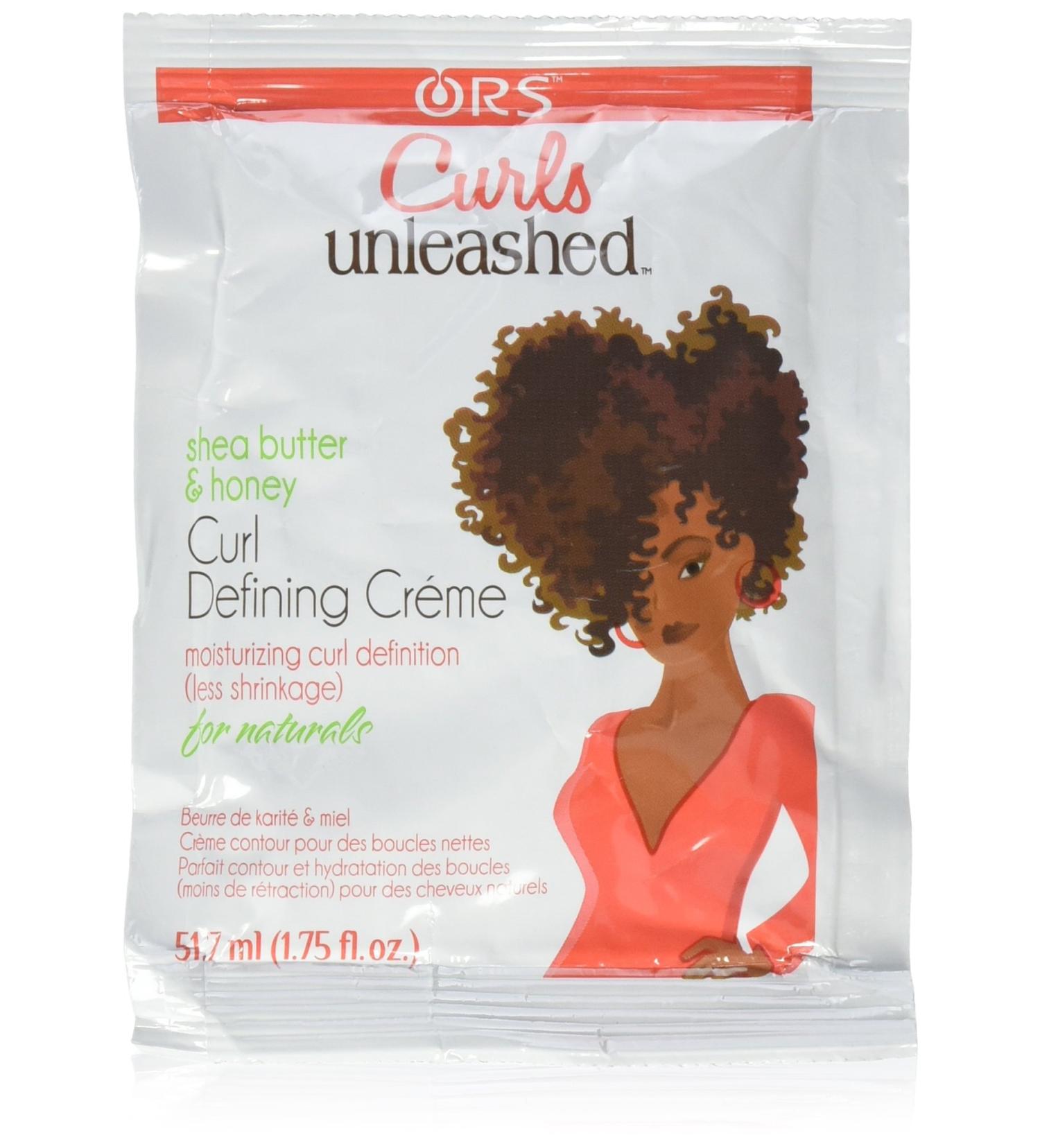 Curls Unleashed Shea Butter and Honey Curly Coil Rich Style Creme  1.75 Ounce Travel Packet (Pack of 1)