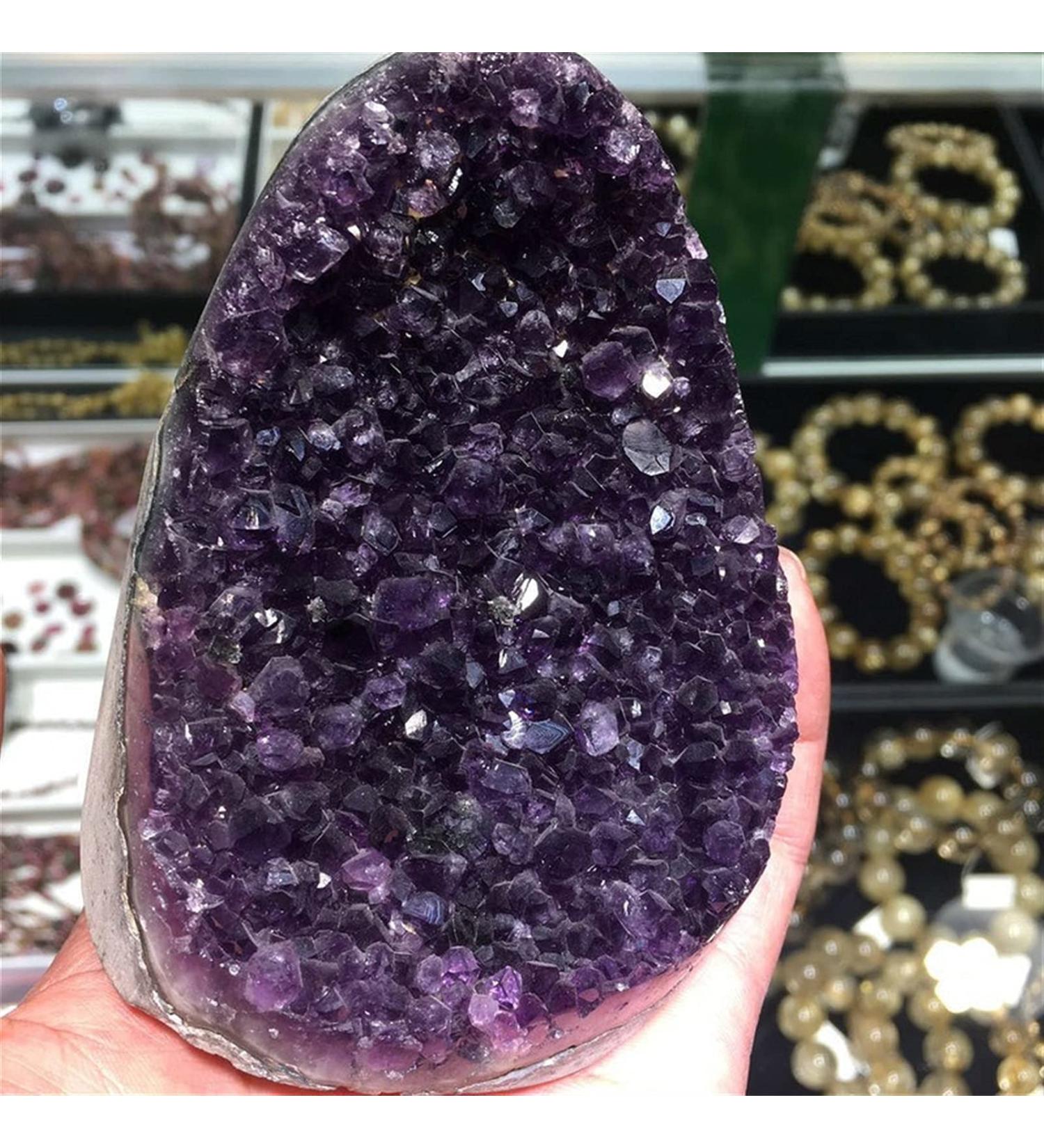 300g/700g Natural Amethyst Hole Mirage Quartz Crystal Cluster ZJGIDTEM (Size : 300g) - Buy Online on GoSupps.com
