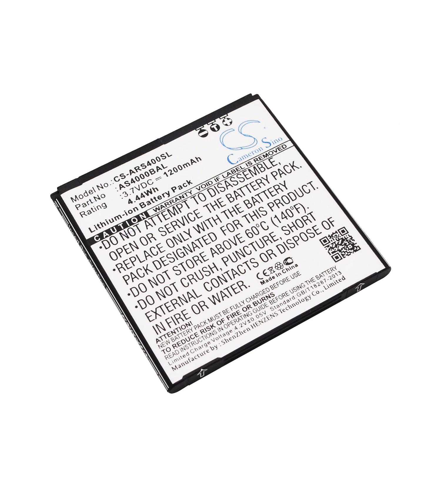 1200mAh Replacement Battery for Aligator AS4000BAL S4000 S4000 Dou S4020 - Fast Worldwide Shipping - Buy Online on GoSupps.com