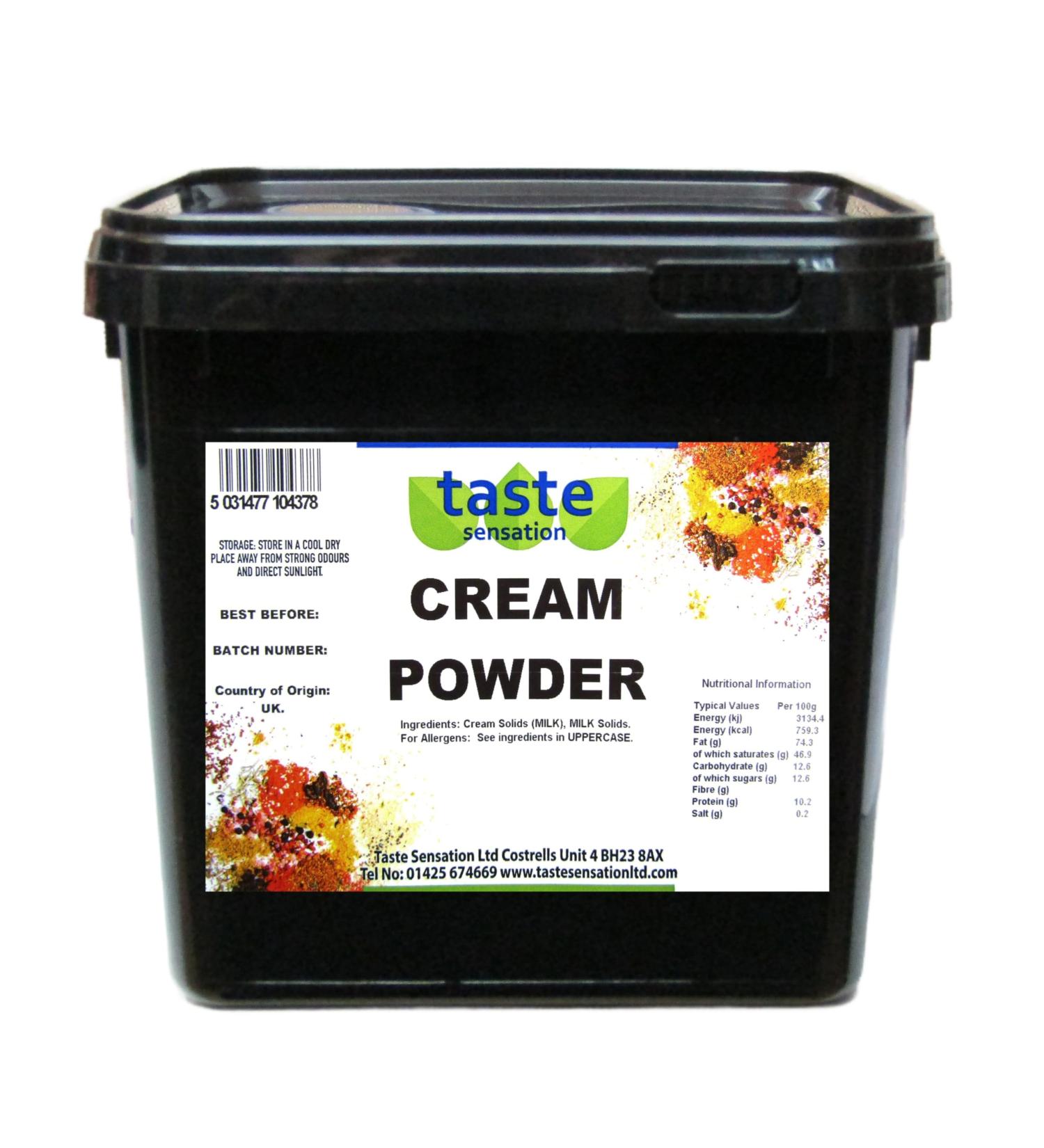 Cream Powder - 2.5kg Catering Tub - Buy Online on GoSupps.com