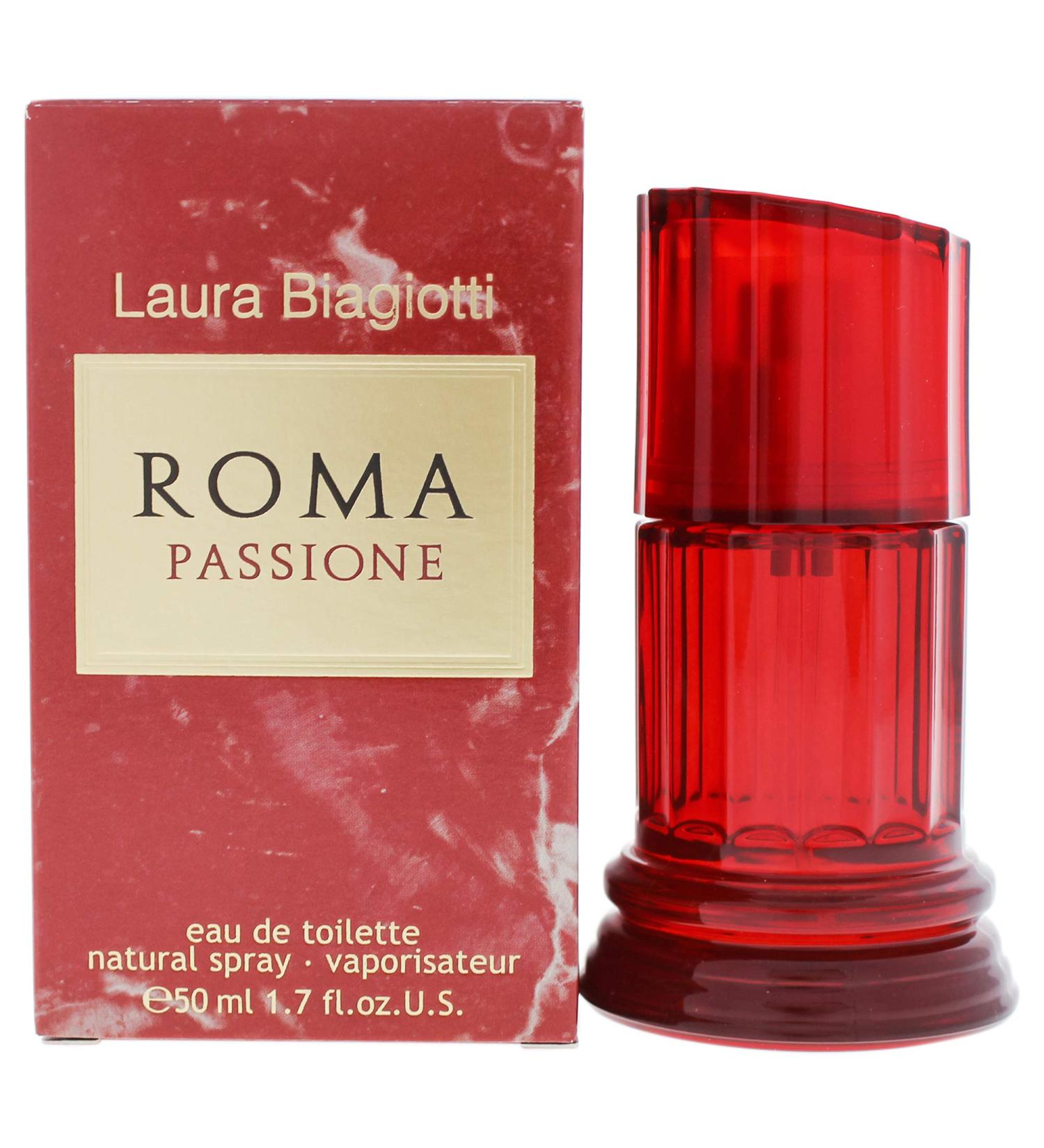 Laura Biagiotti Roma Passione For Women 1.7 oz EDT Spray 1.7 Ounce (Pack of 1)