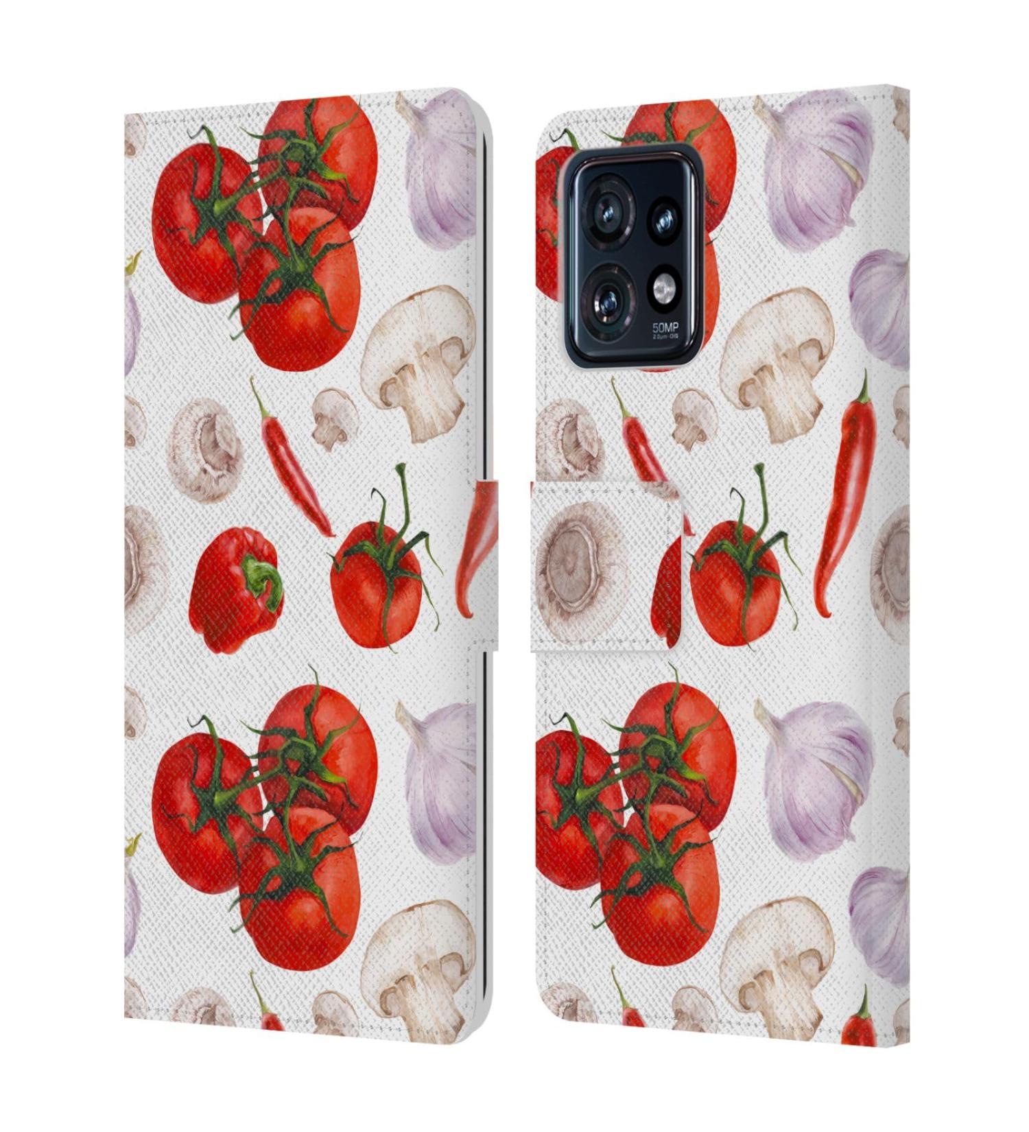 Head Case Designs Officially Licensed Haroulita Tomatoes Food - Fruits Leather Book Wallet Case Cover Compatible With Motorola Moto Edge 40 Pro Motorola Moto Edge 40 Pro Tomatoes - Buy Online on GoSupps.com