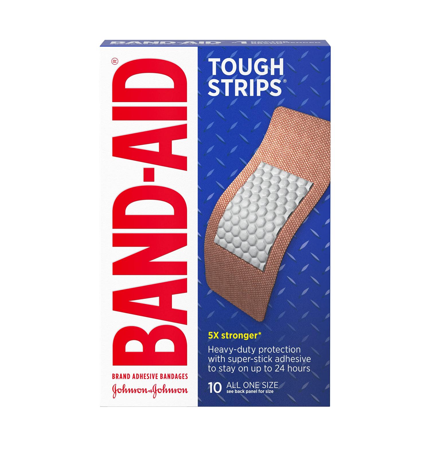 Buy B-A Tough Waterproof XL Band-Aid Strips (10 ct) - Extra Large Durable & Ideal for International Shipping - Buy Online on GoSupps.com