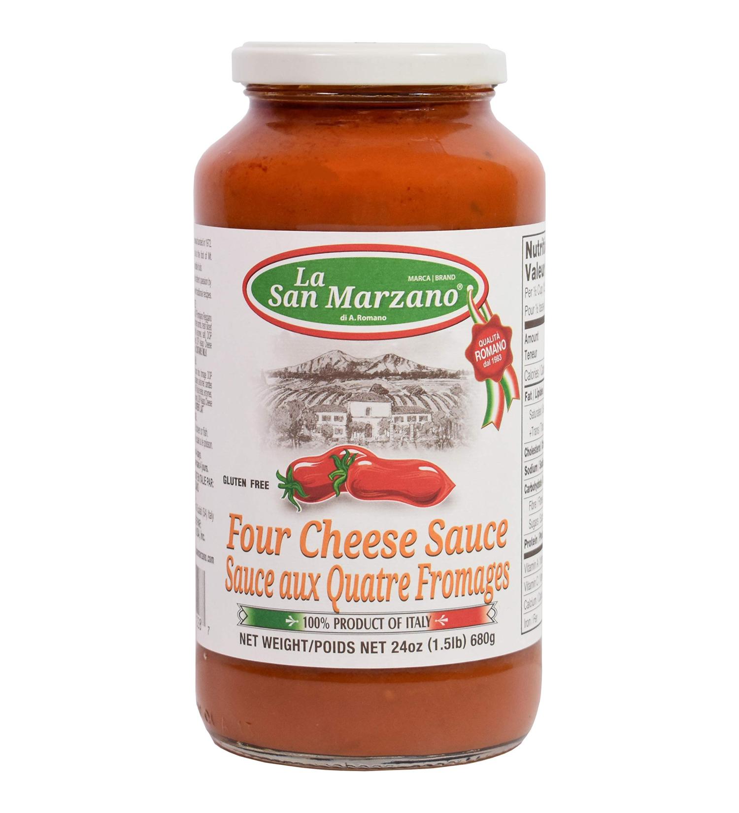 La San Marzano Four Cheese Sauce 660 ml (Pack of 6) - Buy Online on GoSupps.com