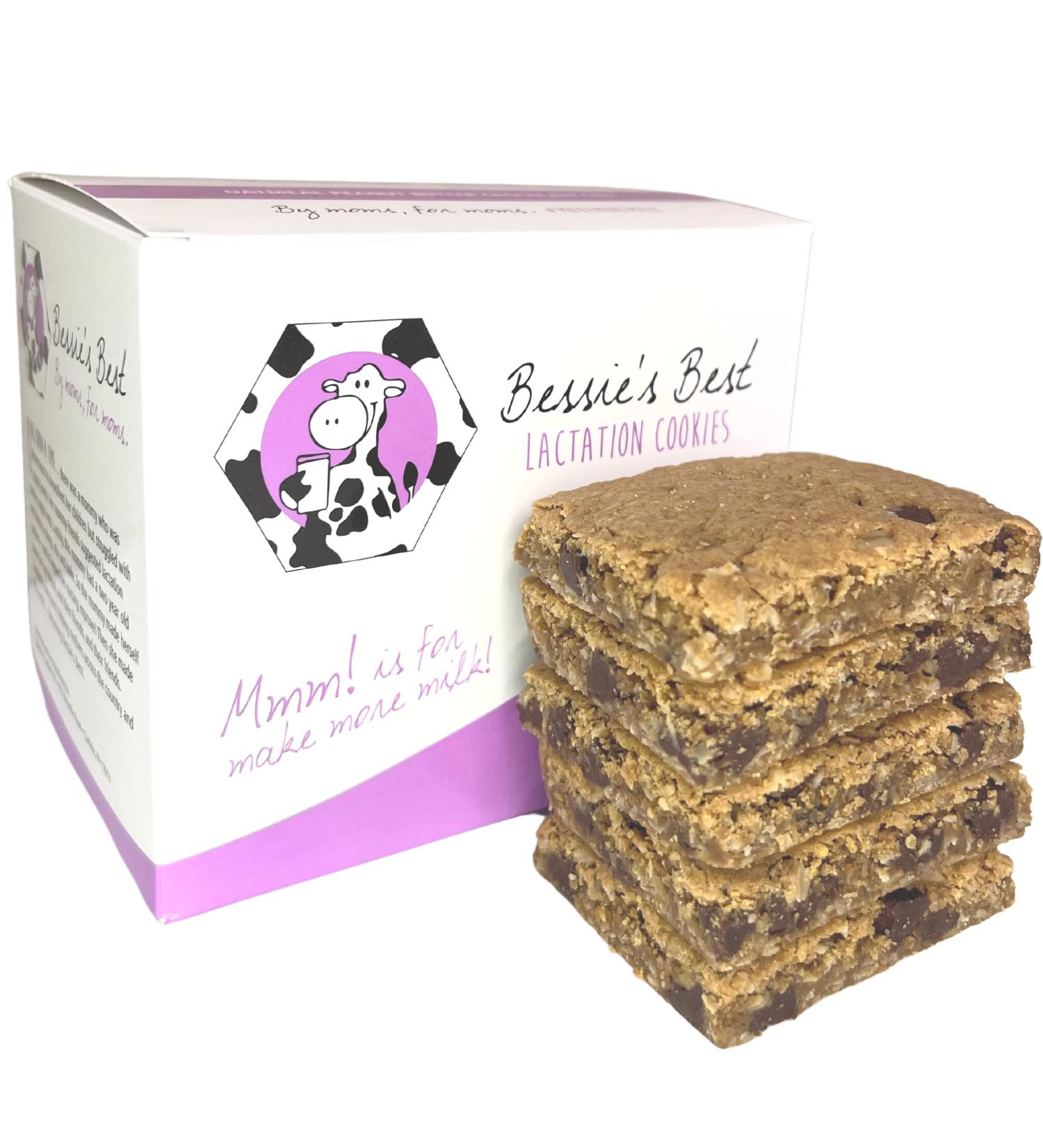 Bessie's Best Soft PB Chocolate Chip Lactation Cookies - 12 Count Pack for Breastfeeding & Milk Supply Boost - Buy Online on GoSupps.com