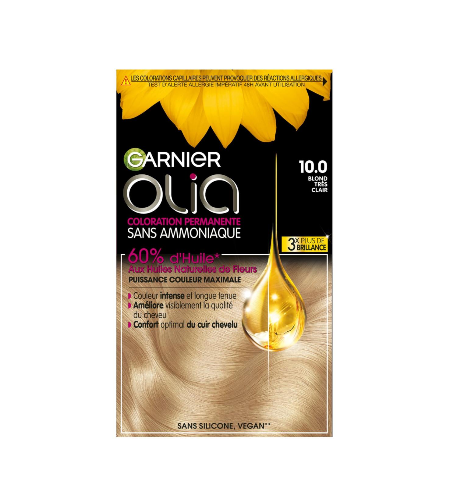 Garnier Olia Ammonia-Free Permanent Hair Color Oil - Blond Tr s Clair - 1 Piece Pack | International Shipping Available - Buy Online on GoSupps.com