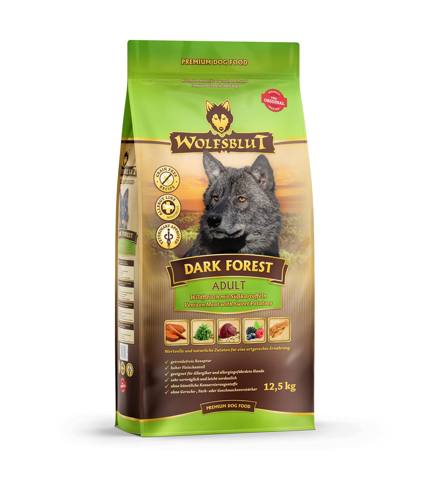 Wolfsblut Dark Forest Adult 12.5 kg - Buy Online on GoSupps.com