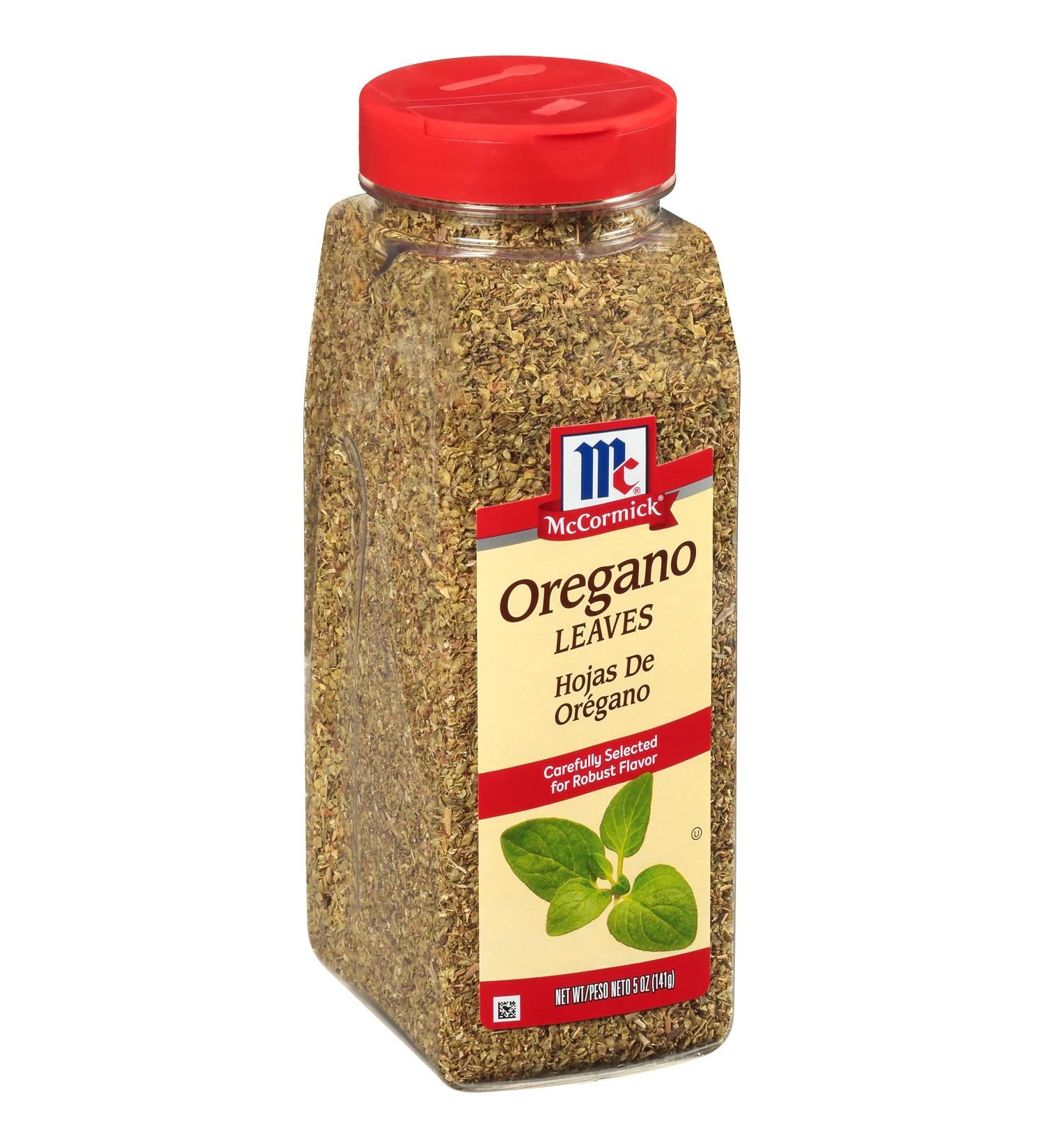 Mccormick Oregano Leaves 5 oz - Premium Quality Seasoning - Buy Online on GoSupps.com