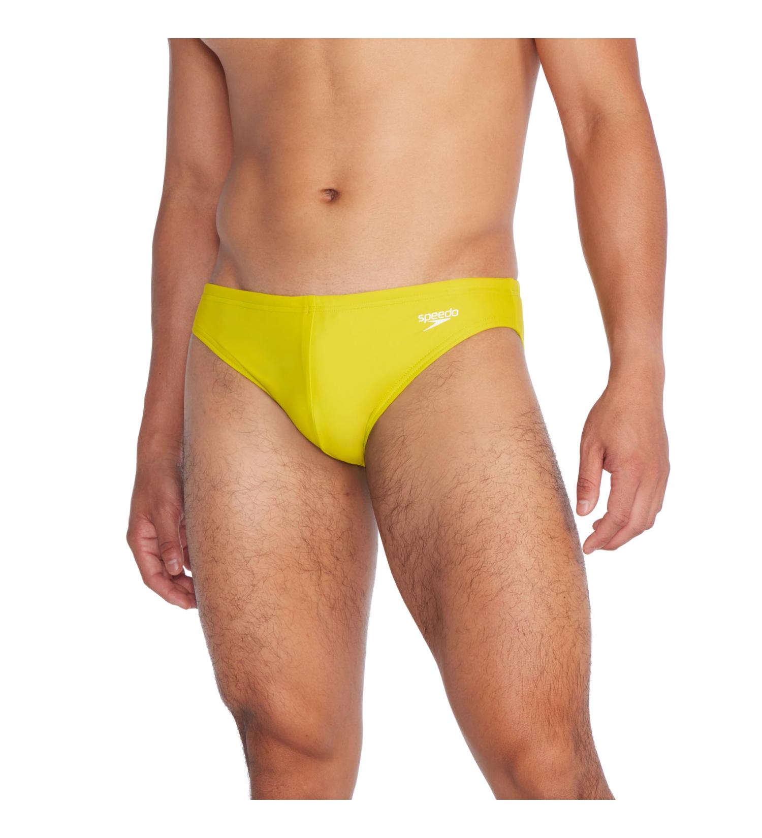 Speedo Men's Powerflex Eco Solar Swim Trunks (Pack of 1) 38 Bitter Lime