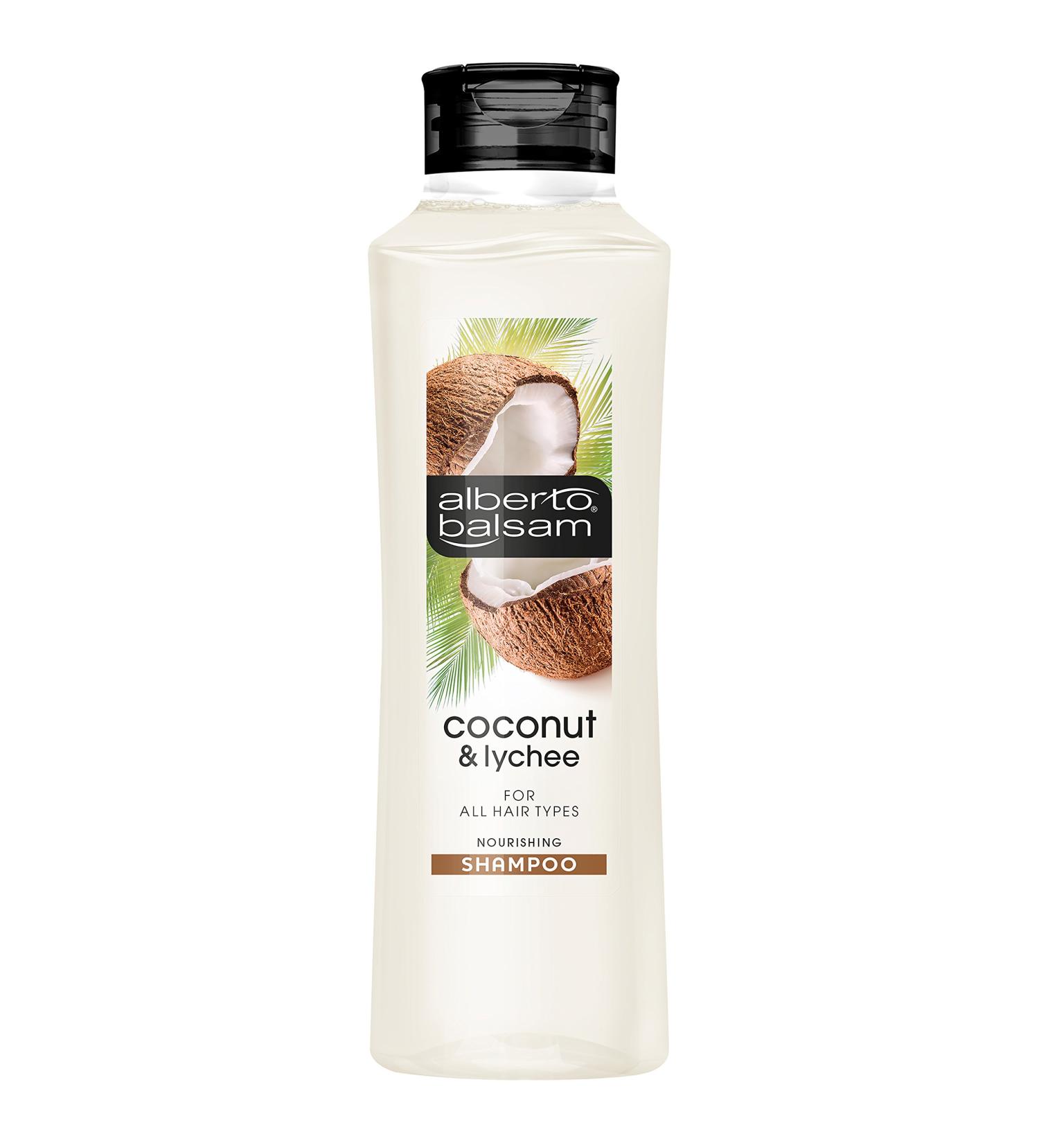 Alberto Balsam Coconut and Lychee Shampoo 350 ml - Buy Online on GoSupps.com