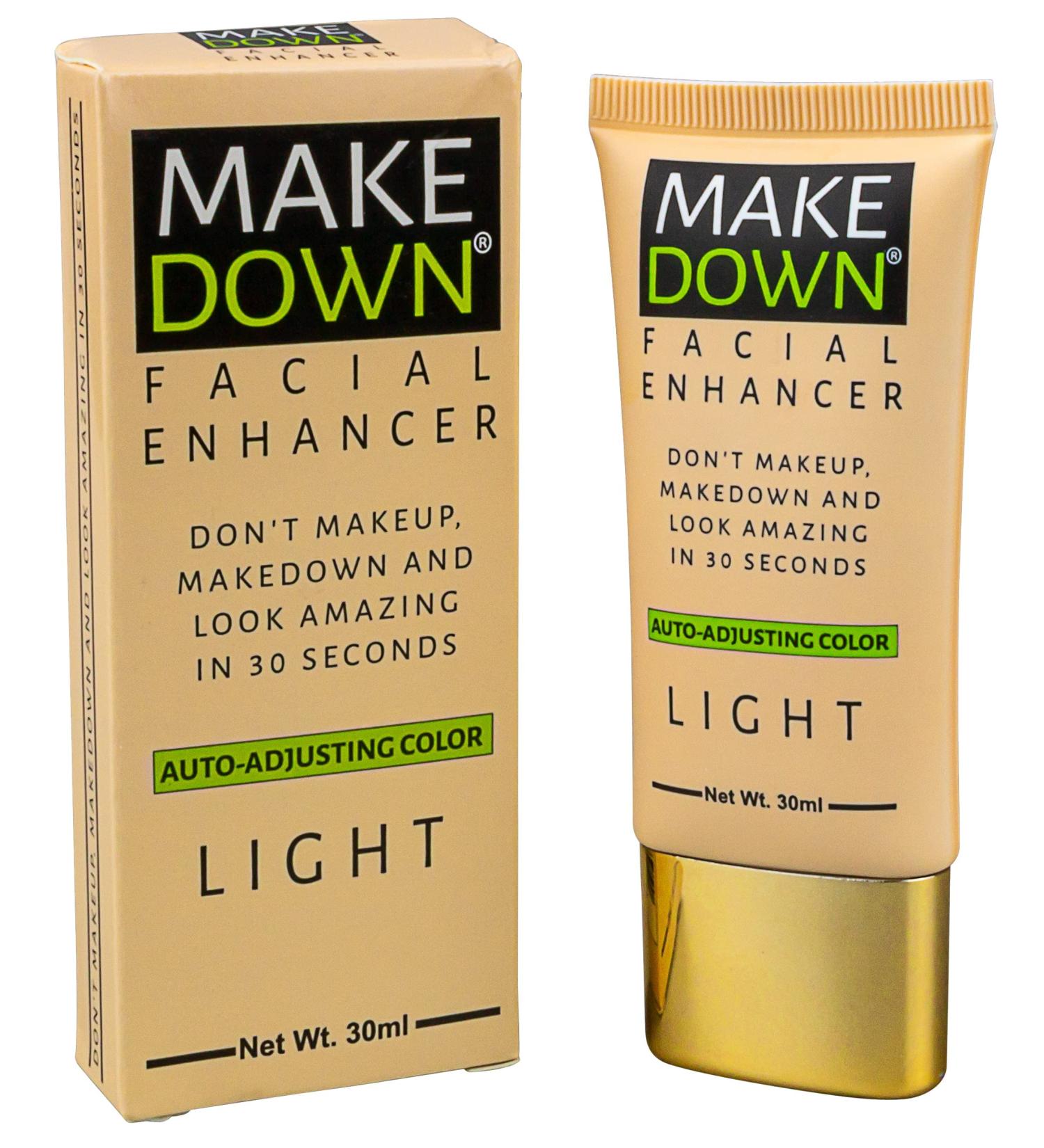 Makedown Facial Enhancer (Light) - Brighten and rejuvenate your skin - Buy Online on GoSupps.com
