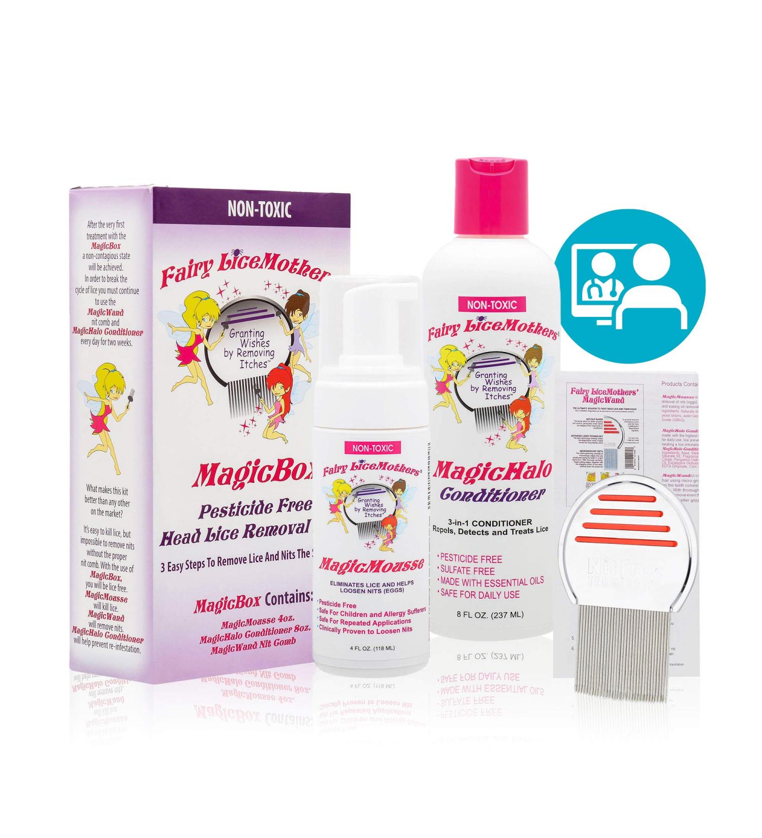 Fairy Licemothers Magicbox - 3 Ct: Ultimate Lice Treatment Solution - Buy Online on GoSupps.com