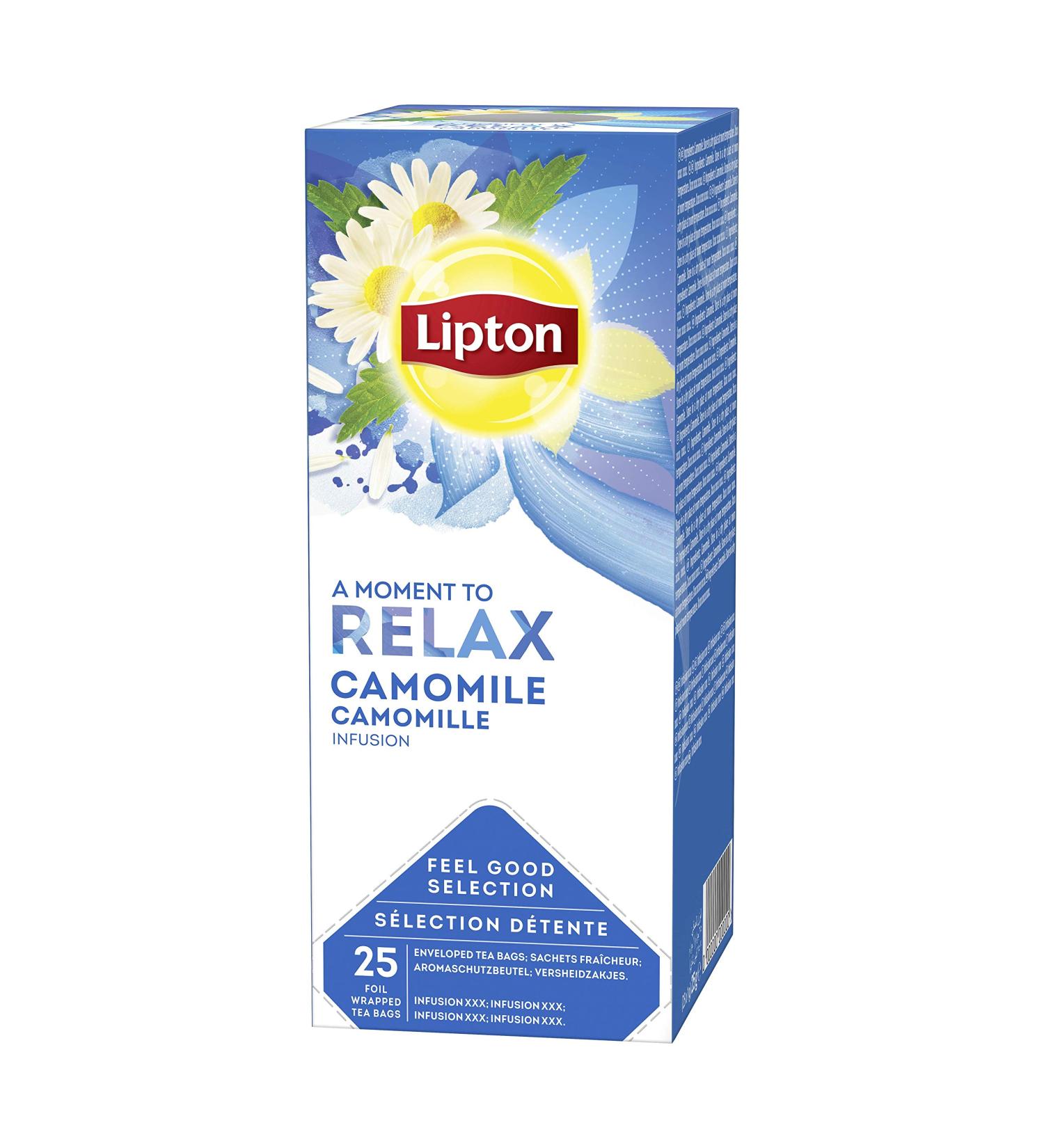  Lipton Lipton Kamille Soft and Soothing Tea Bags 25 Count - Buy Online on GoSupps.com