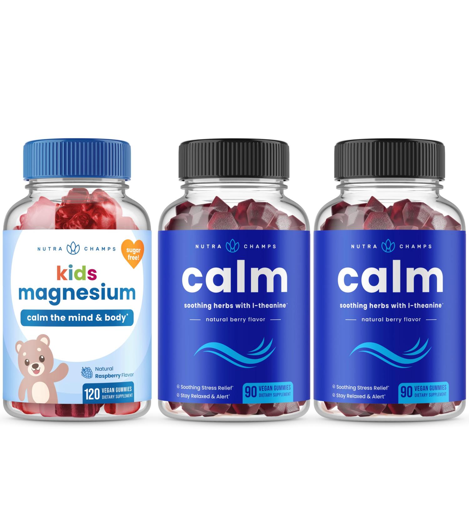NutraChamps Calm Gummies for The Whole Family - Buy Online on GoSupps.com