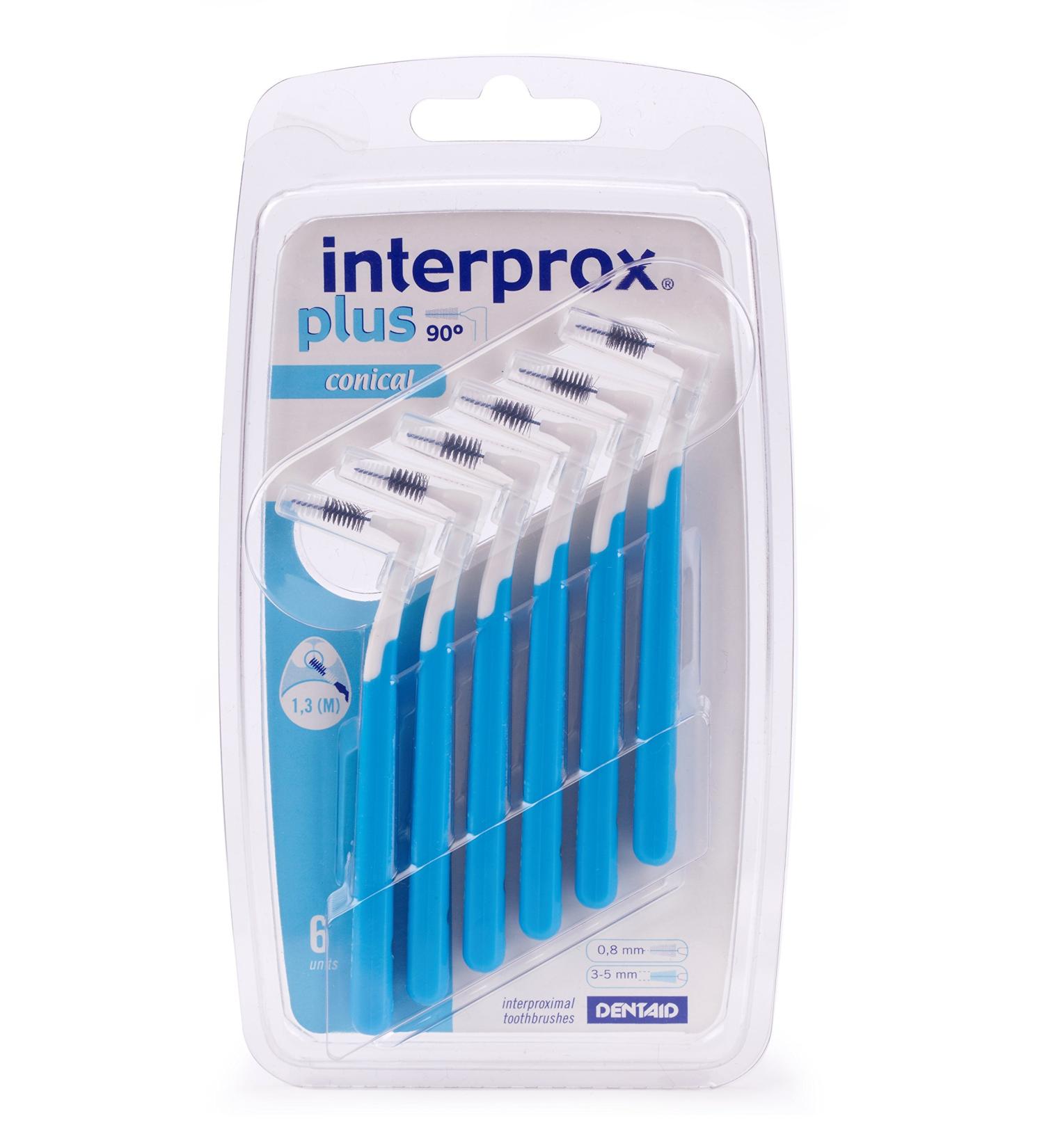 Interprox 0.8 mm Blue Plus Interproximal Conical Brush - by Interprox 1