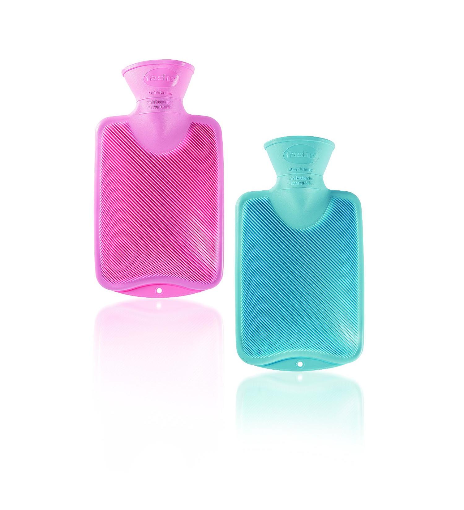 Fashy 6401 Hot Water Bottle for Children - Safe & Cozy 0.8L Half-Lamella | International Shipping Available - Buy Online on GoSupps.com