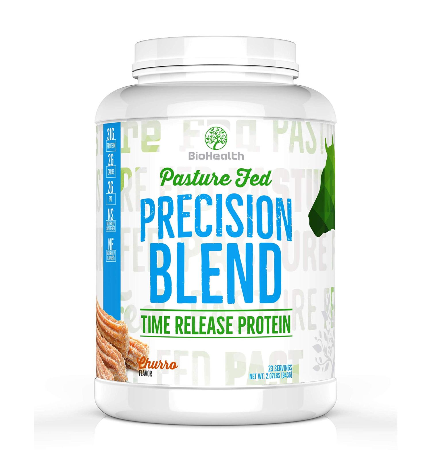 Buy Precision Blend Churro (2 lb) - Time Released Protein for Optimal Energy | International Shipping Available - Buy Online on GoSupps.com