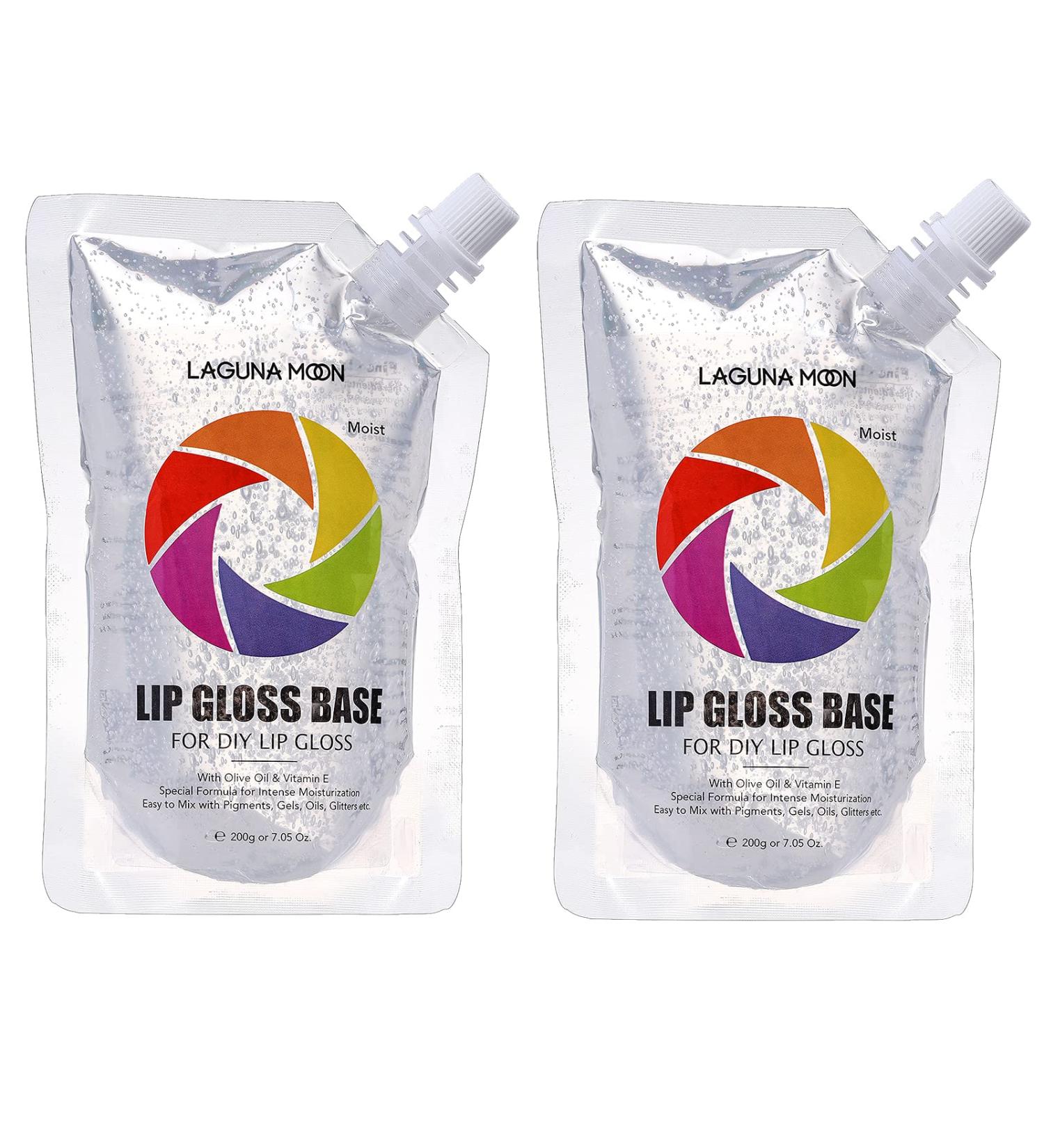 DIY Lip Gloss Making Kit - Clear Lip Gloss Base with Olive Oil & Vitamin E - 14.1oz 2-Pack - Fragrance-Free, Safe for Sensitive Skin | Small Business Supplies - Buy Online on GoSupps.com