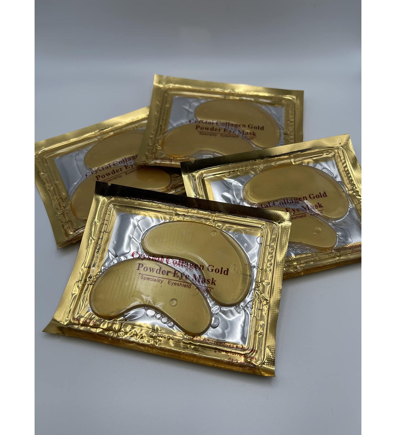 Crystal Collagen 24k Gold Under Eye Patch - 7 Pairs in Gift Box | Brighten, Hydrate, and Rejuvenate - Buy Online on GoSupps.com