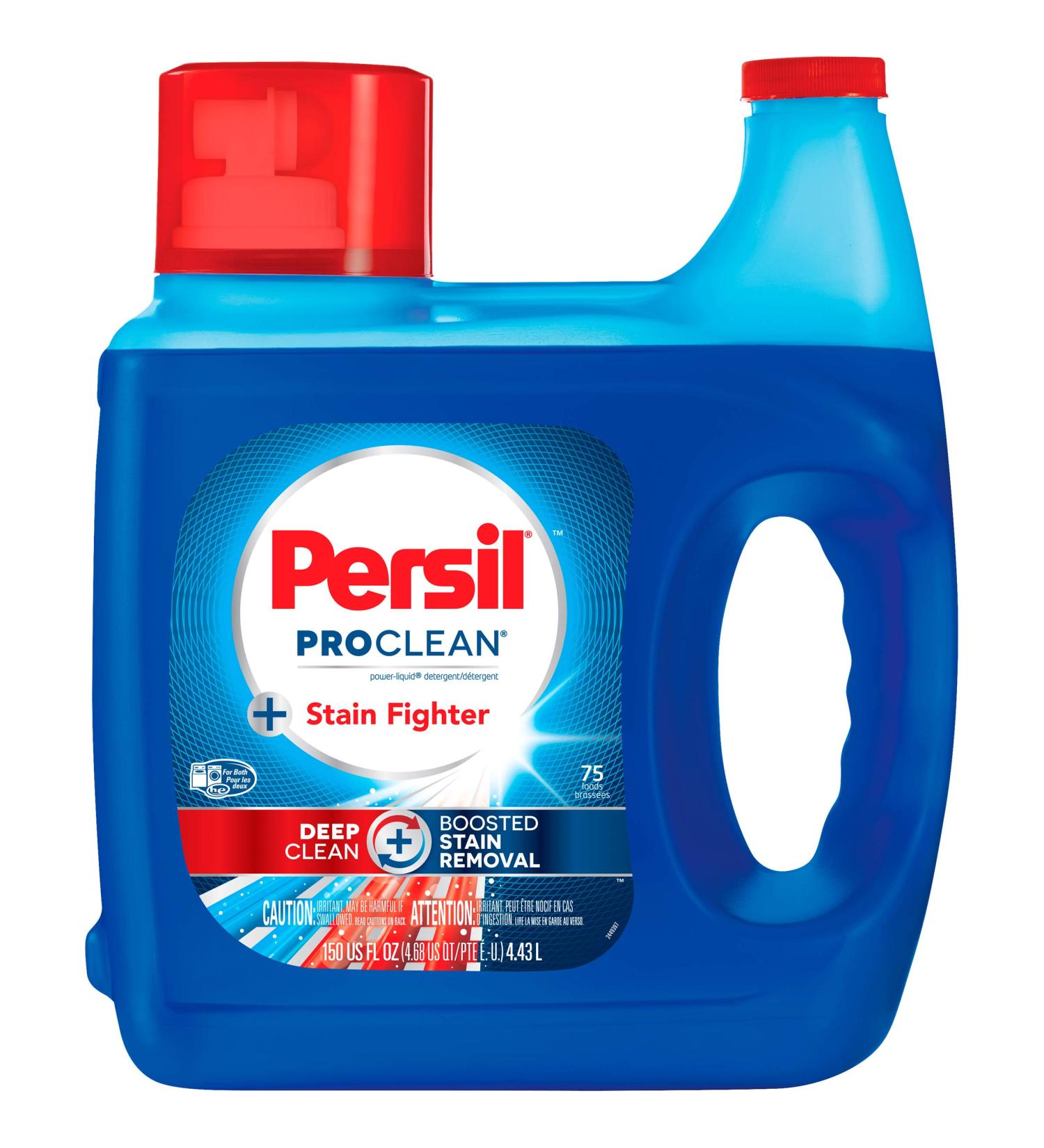 Persil ProClean 2-in-1 Liquid Laundry Detergent - 75 Loads 150 Fl Oz | Shop Internationally - Buy Online on GoSupps.com