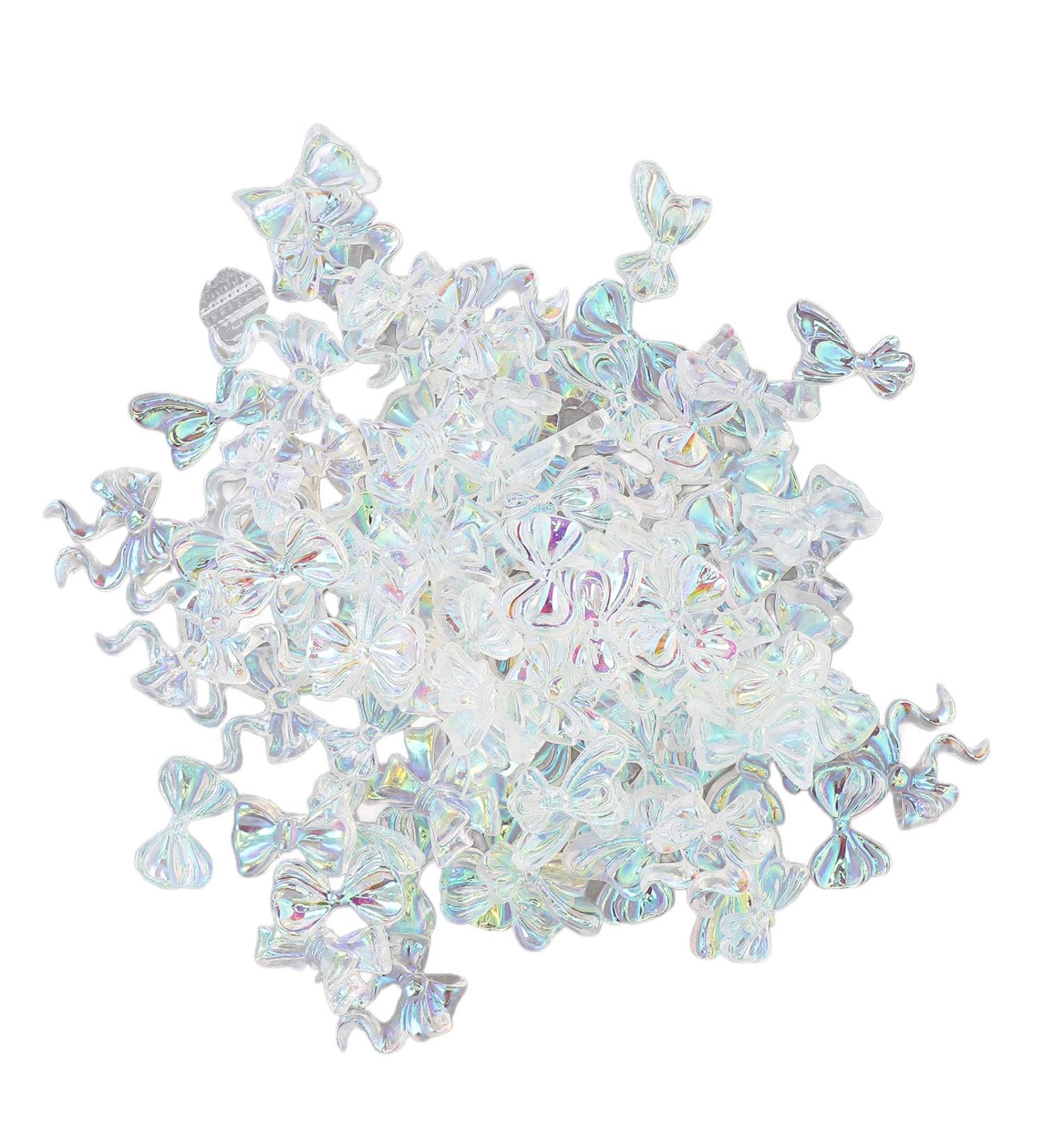 Nail Art Decal Faux Rhinestones Lovely Nail Charms 3D for Manicure - Buy Online on GoSupps.com