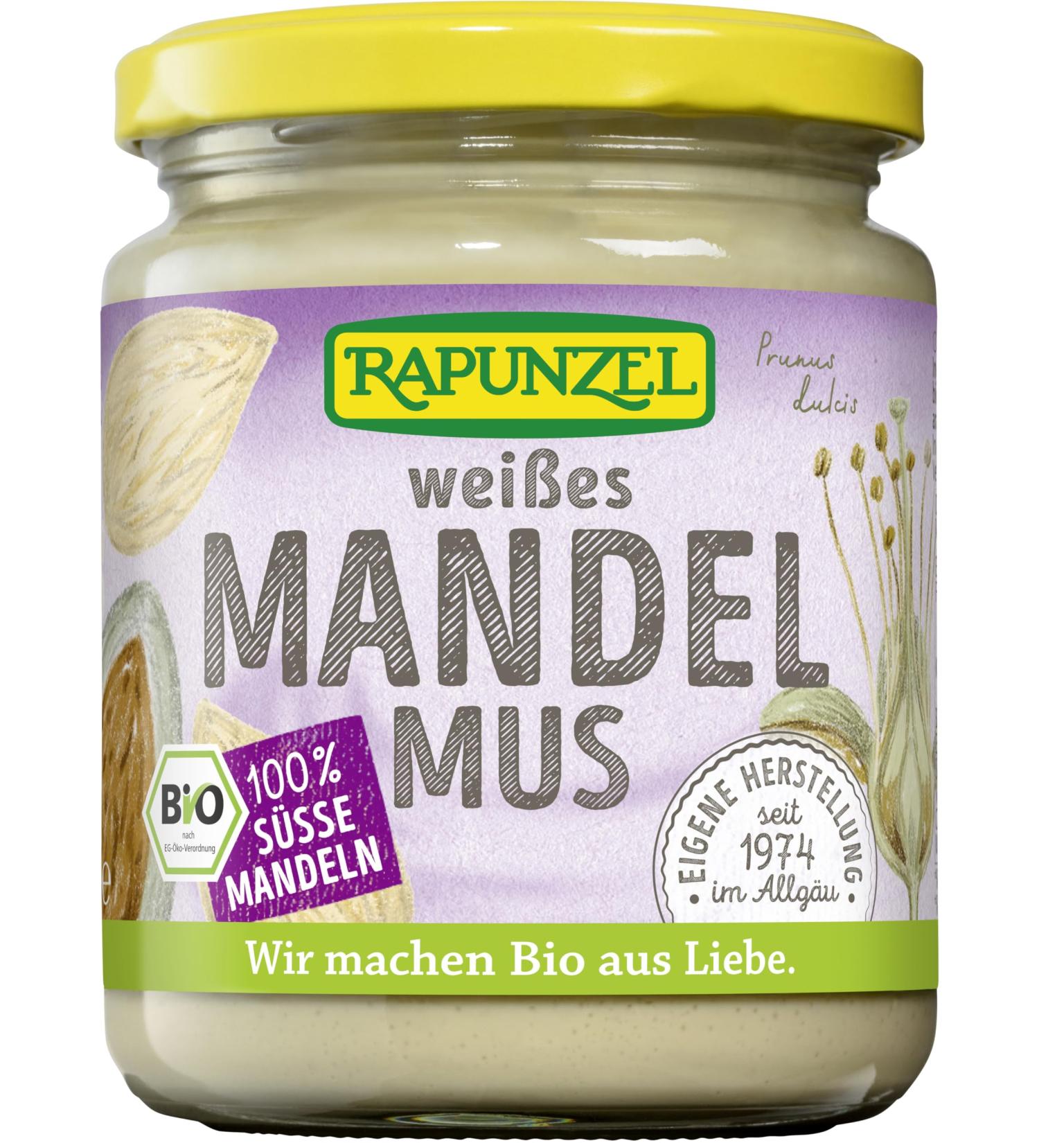 Rapunzel Almond Butter White 1 Pack (1 x 250 g) - Organic