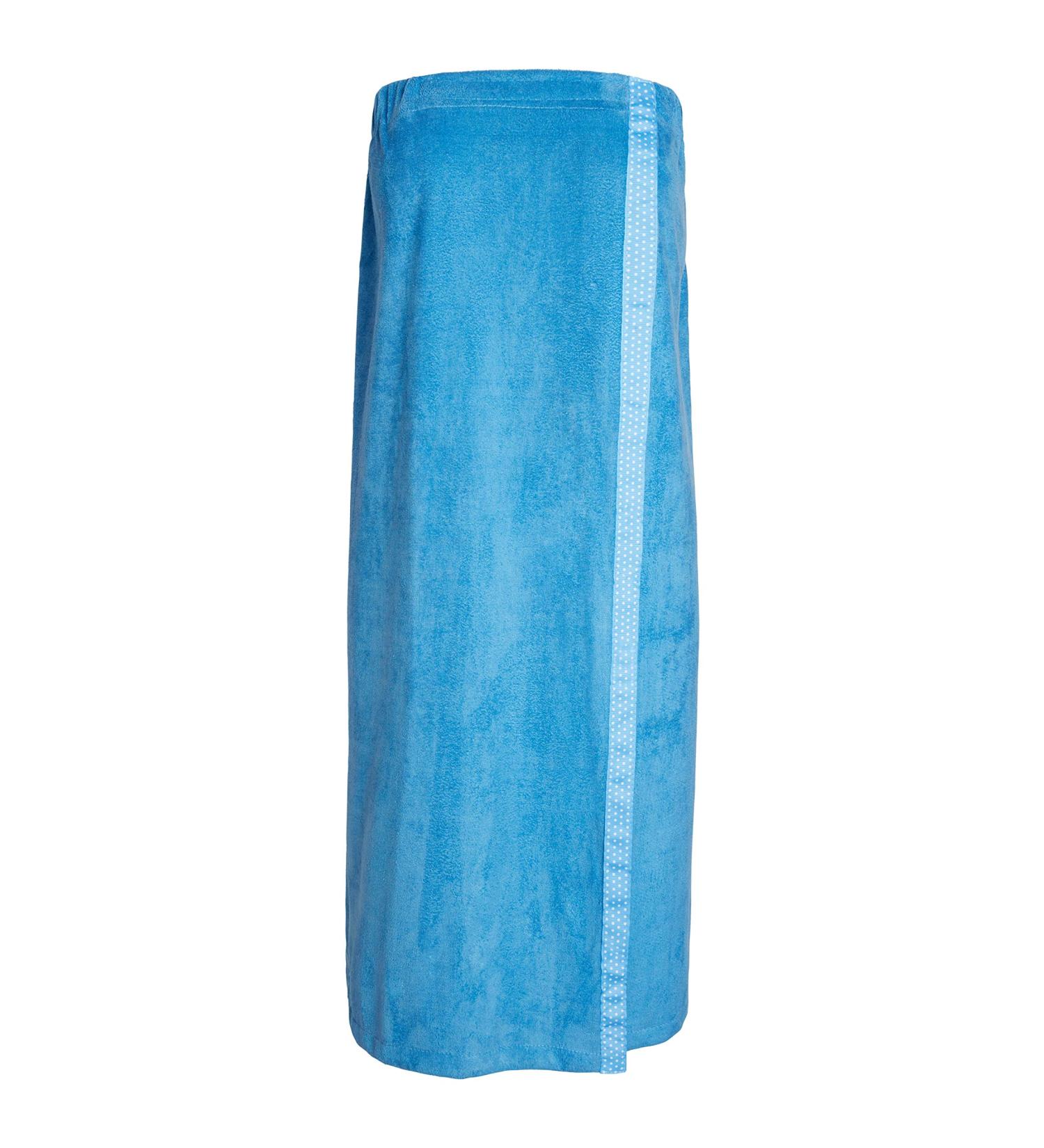 Turbie Twist Microfiber Bath Wrap Small (Blue Polka Dot)