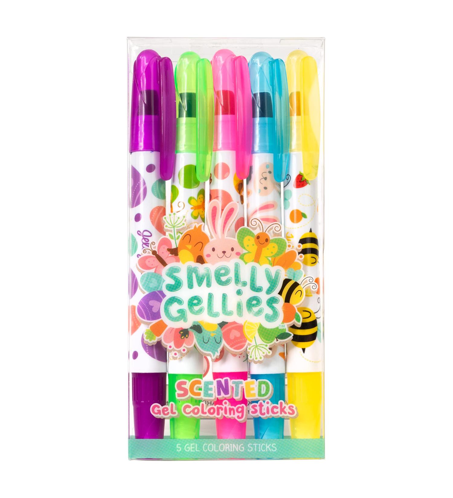 Scentco Spring Smelly Gellies - Scented Gel Coloring Sticks - 5 Pack - Kids Gifts - Buy Online on GoSupps.com